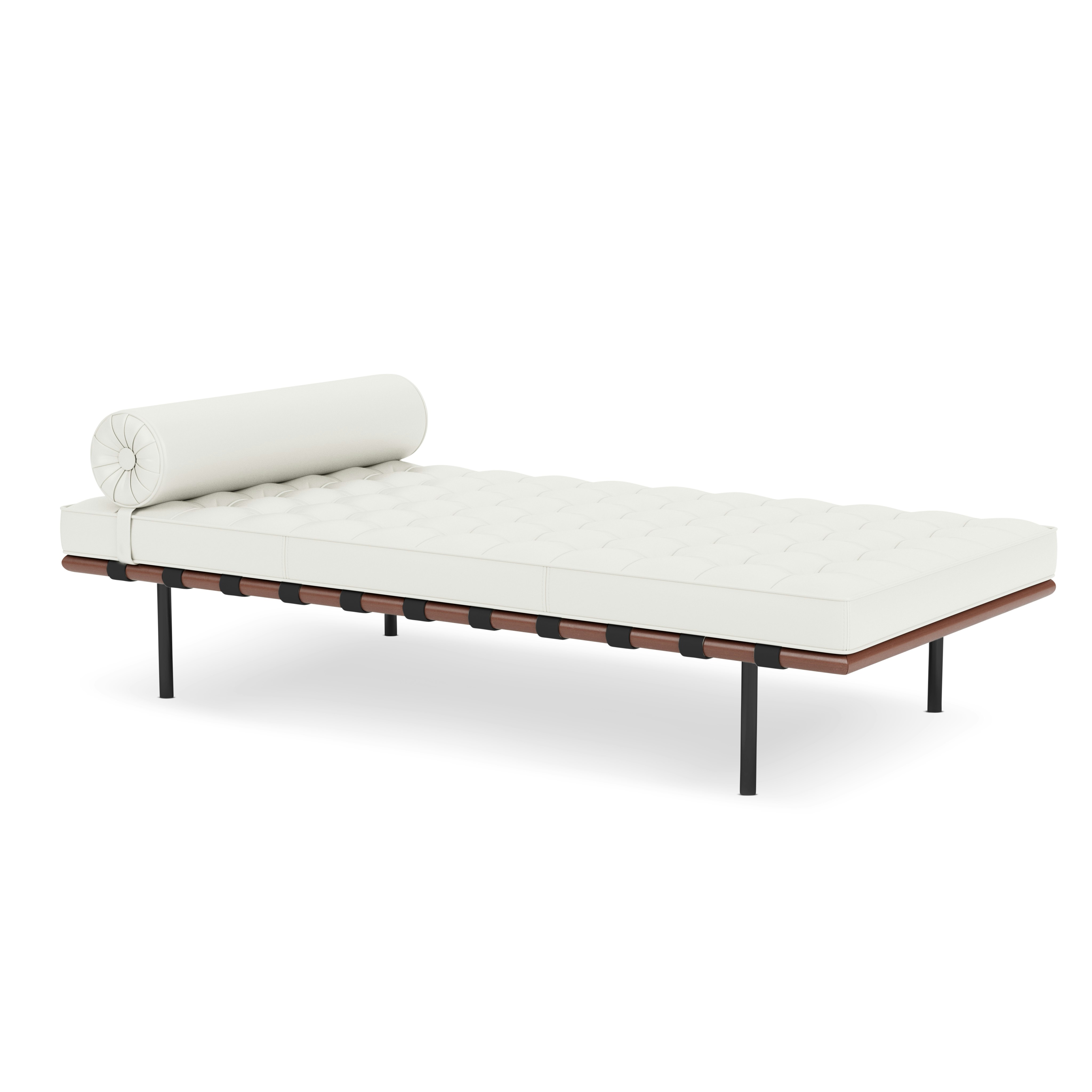 Barcelona Couch - Standard,  Acqua Leather,  Bering Sea,  Black