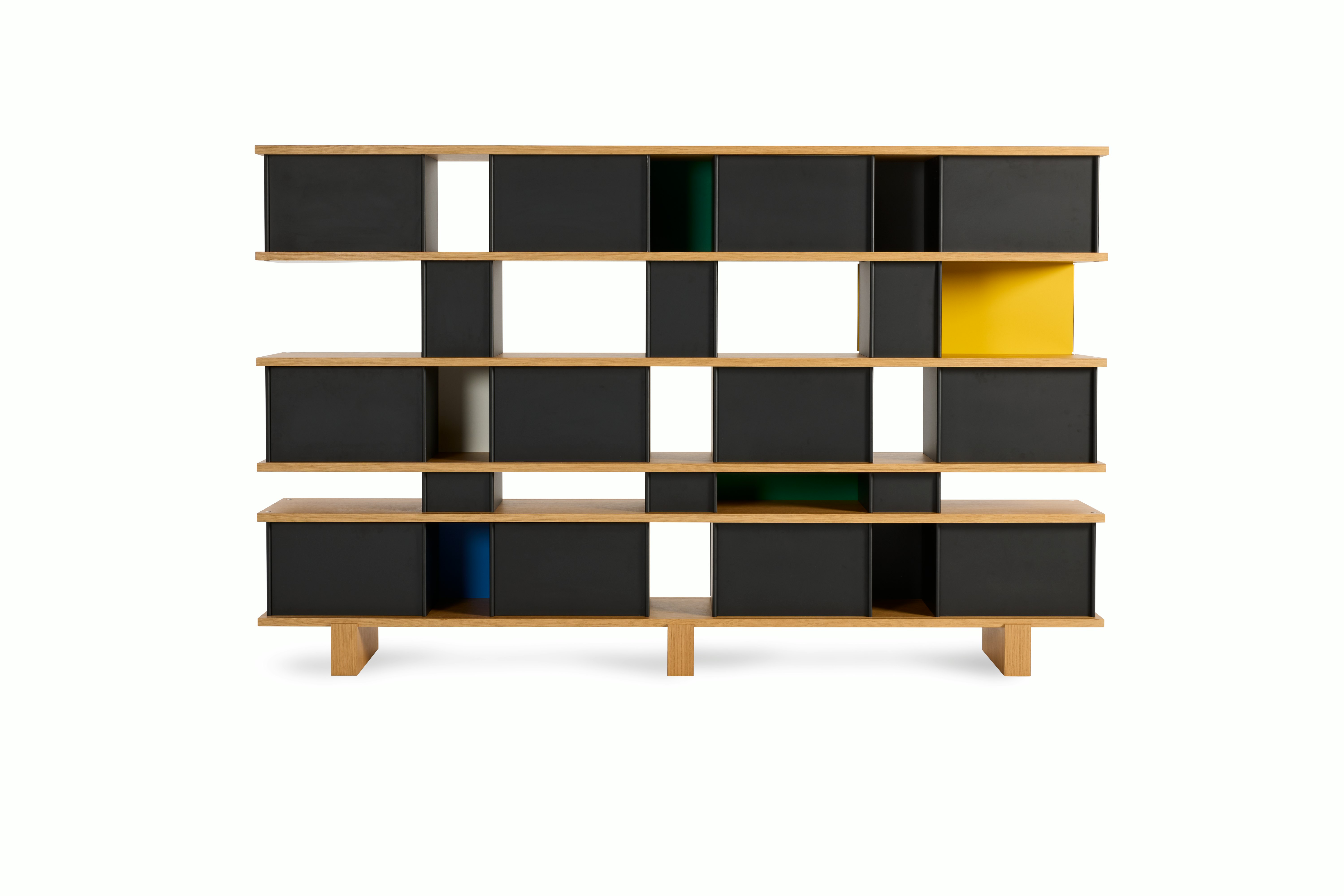 Nuage Shelving - Large, Natural Oak, Multi	