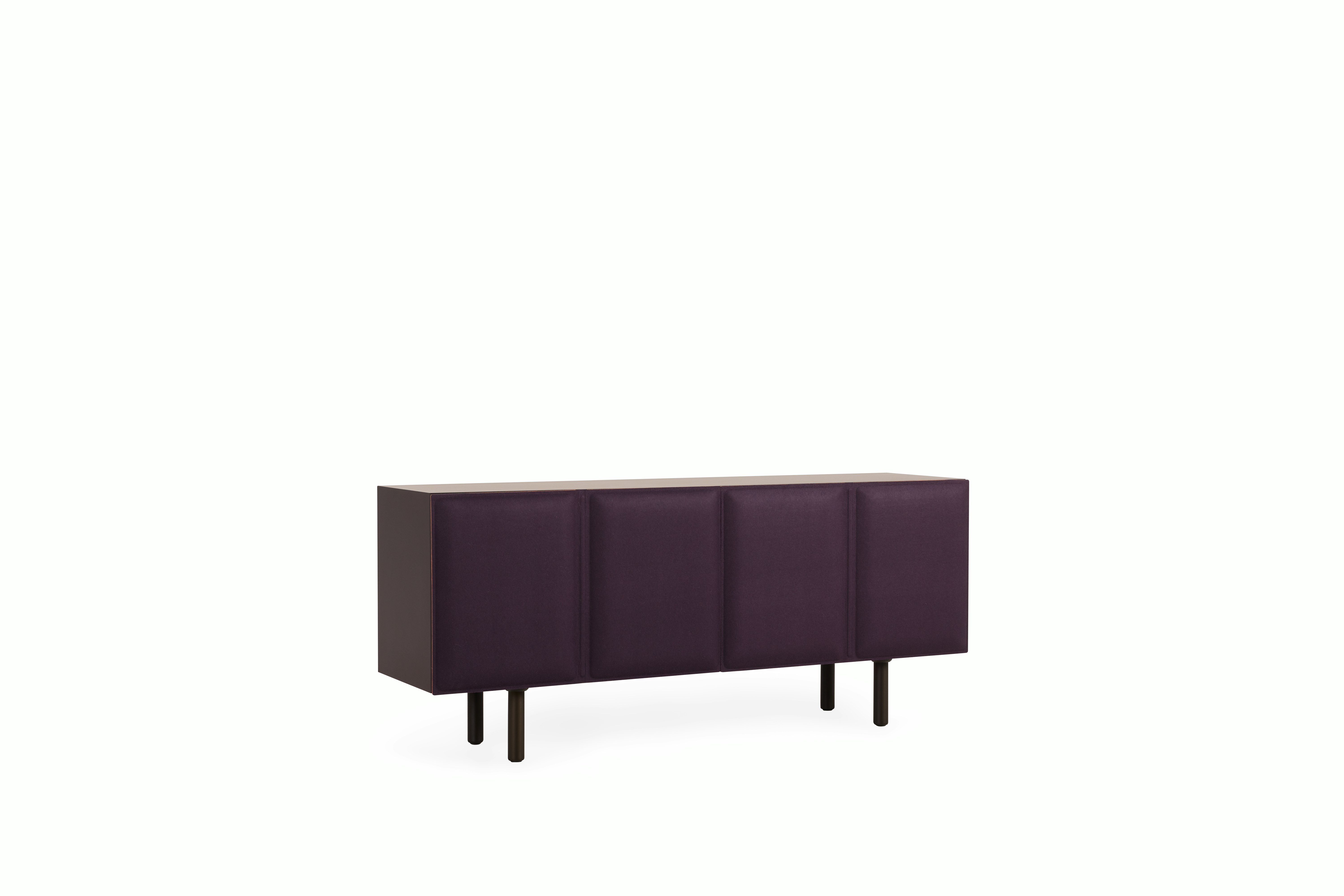 Tacito Sideboard - navy,  orange