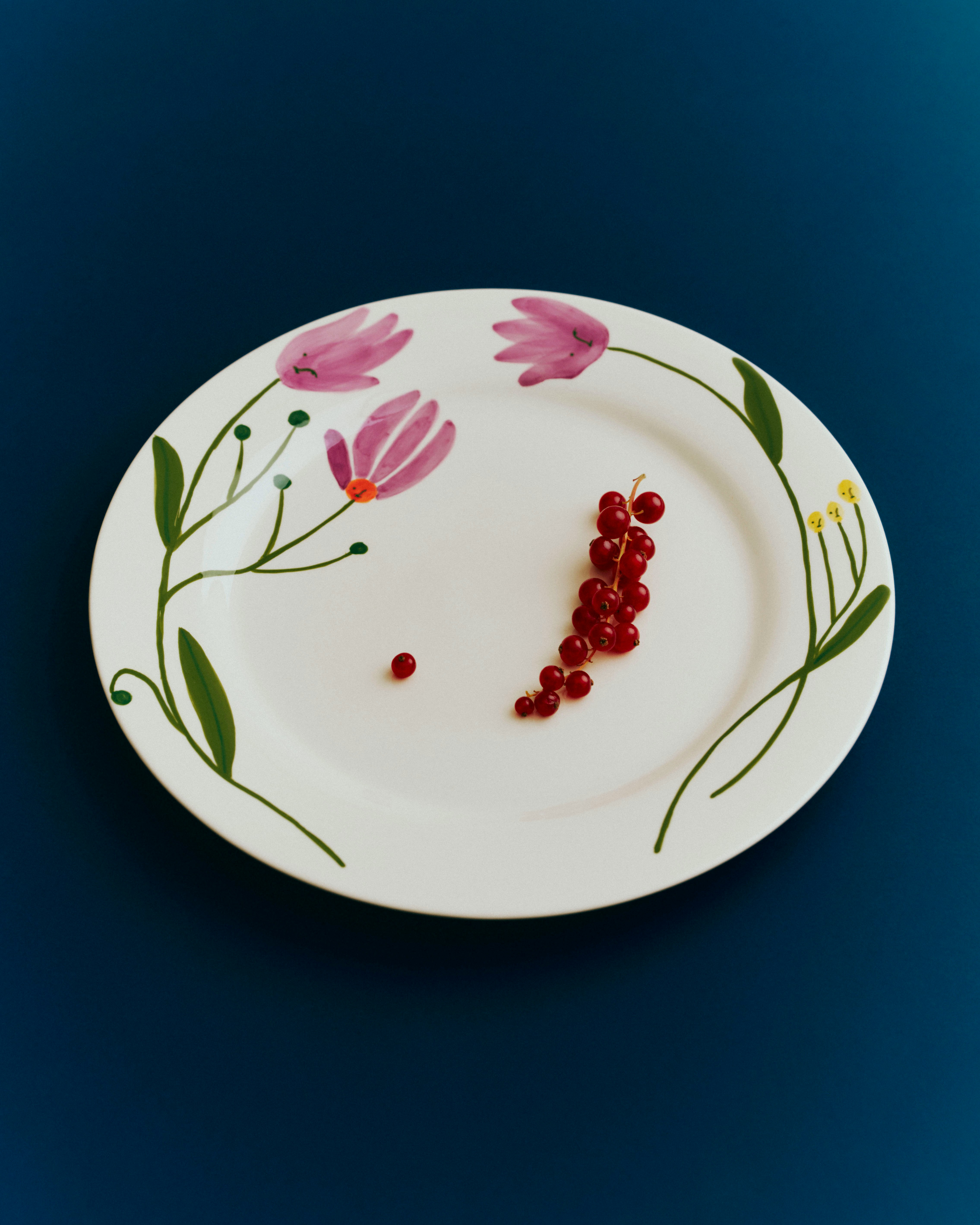Wild Flower Salad Plate
