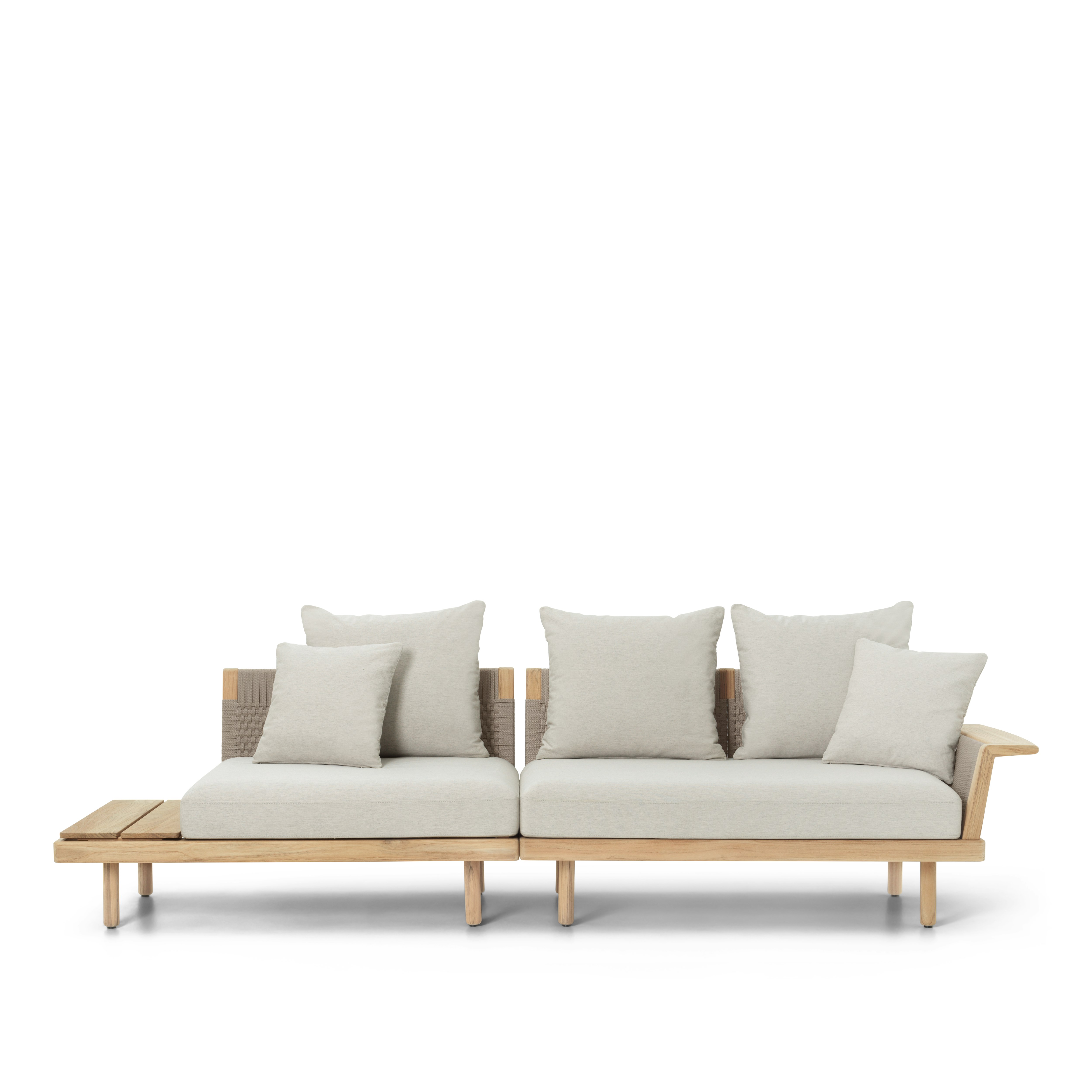 EOOS Embrace Outdoor 3 Seater Sofa with Side Table