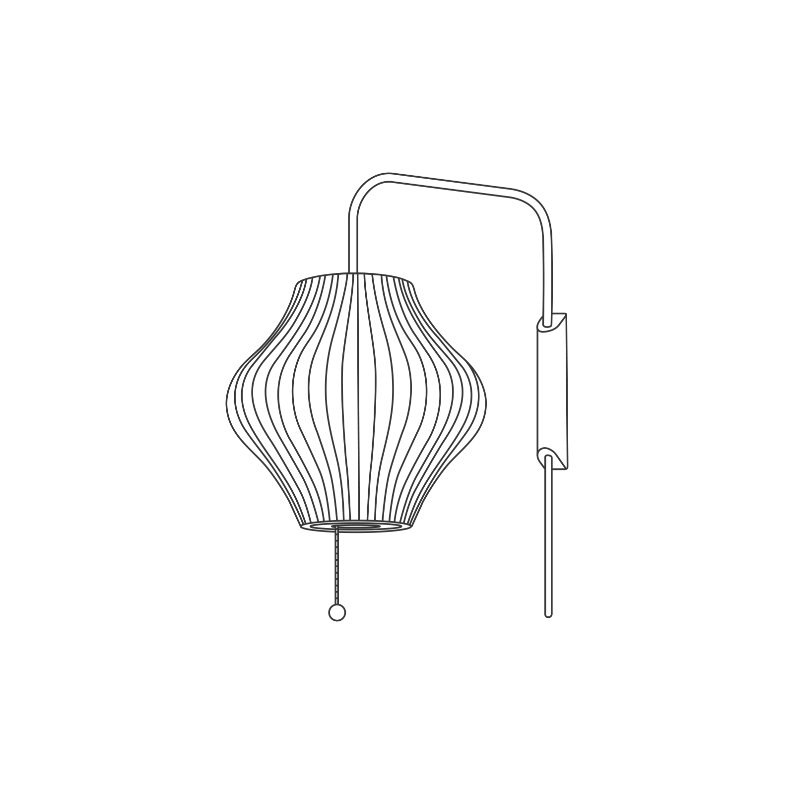 Nelson Pear Wall Sconce