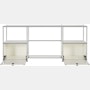 USM Haller Double Storage Desk