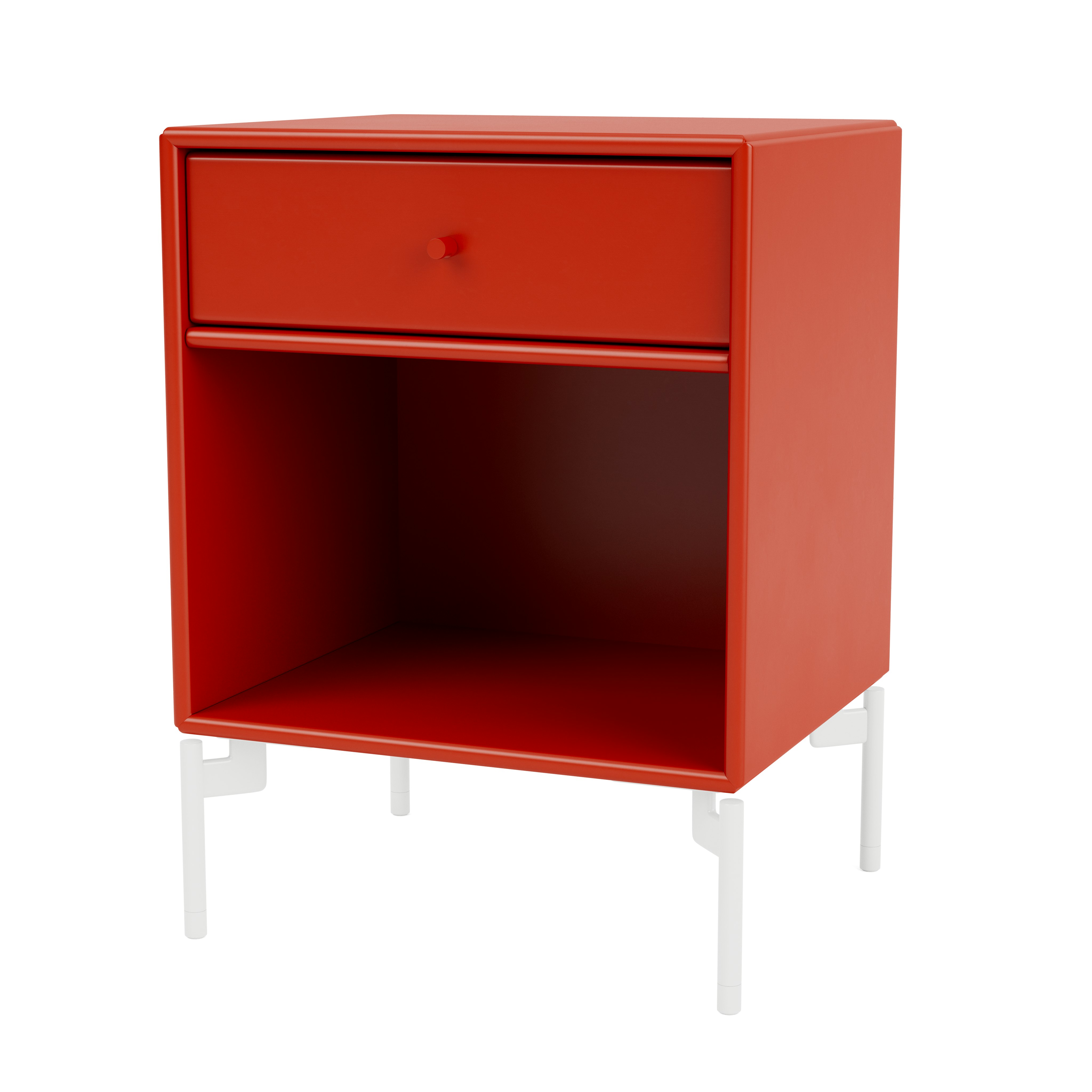 Dream Bedside Table - Rosehip, Snow Legs