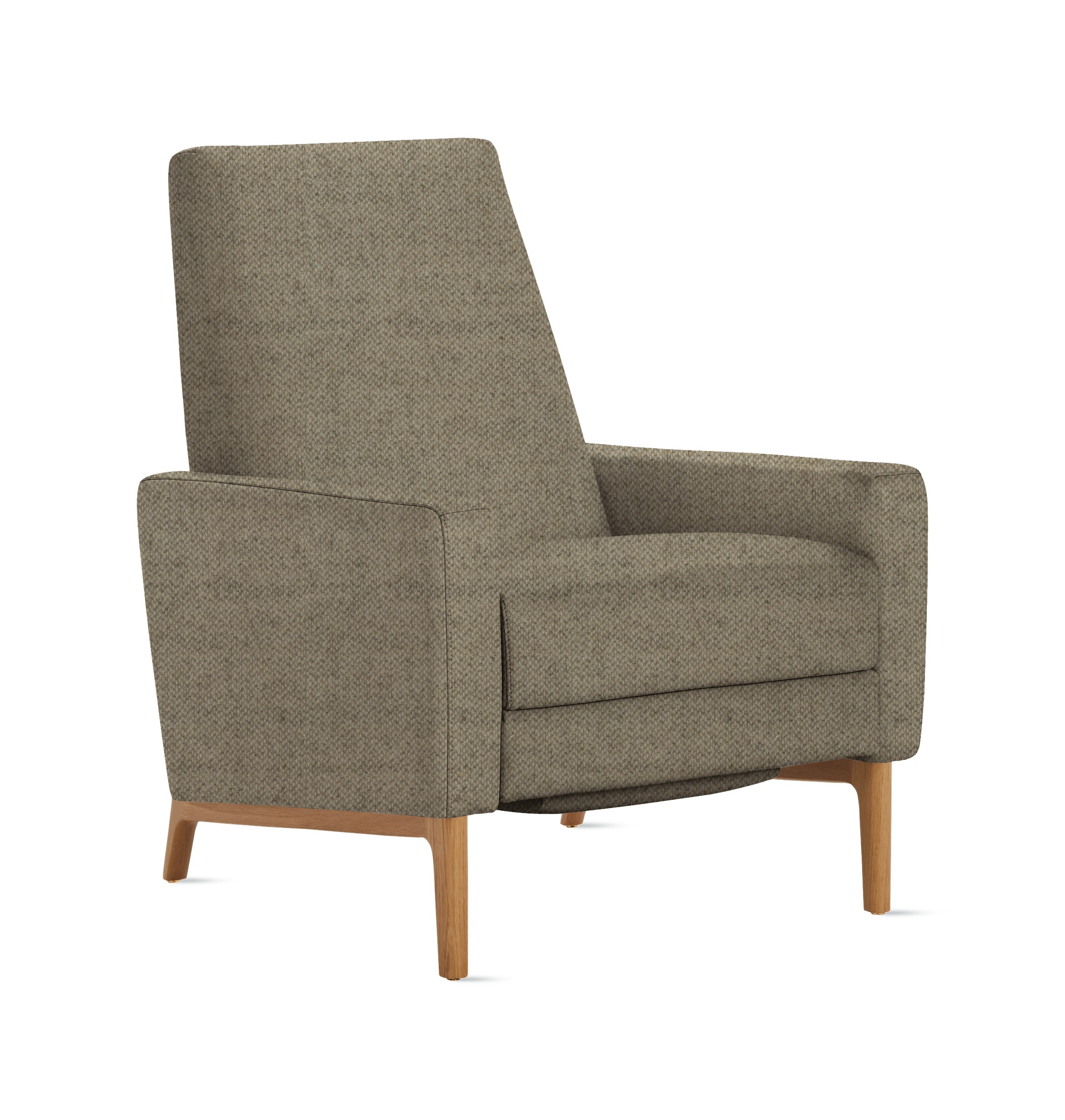 Flight Recliner 2.0 - Standard, Fabric, Pecora, Light Brown, Oak