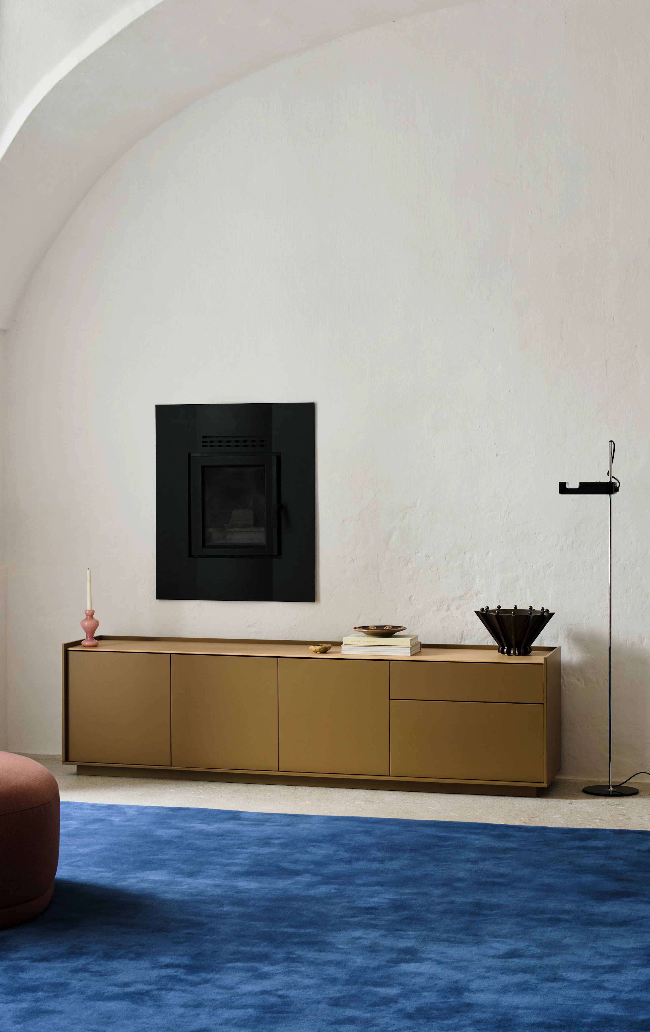 Bera Media Unit in a living room setting.