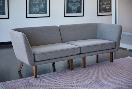 rockwell unscripted modular lounge left arm right arm sofa muuto ply rug