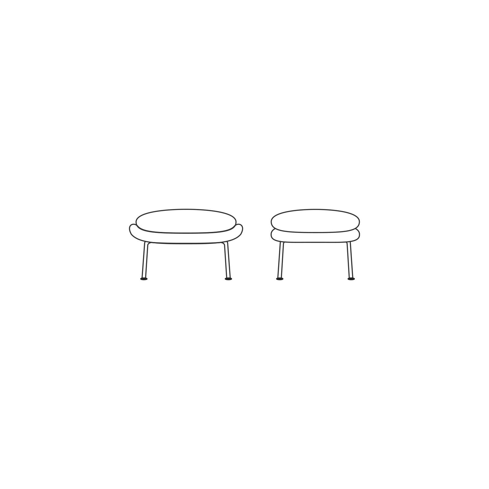 Womb Ottoman - Standard