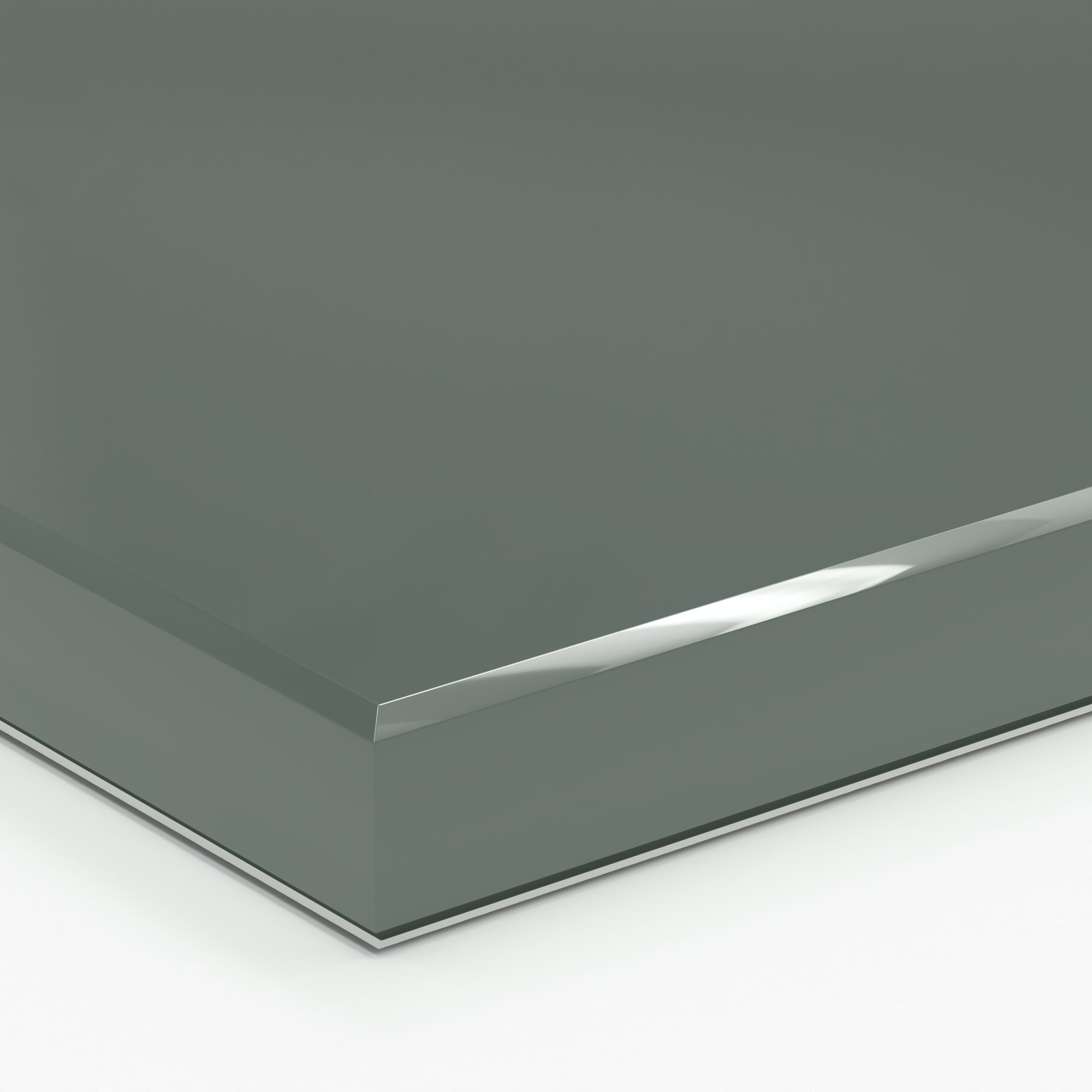 Back-Painted Glass Grey | MillerKnoll
