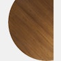 Tavolo a Dischi Dining Table - Walnut Veneer