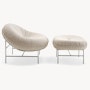 Perron Bun™ Lounge Chair and Ottoman