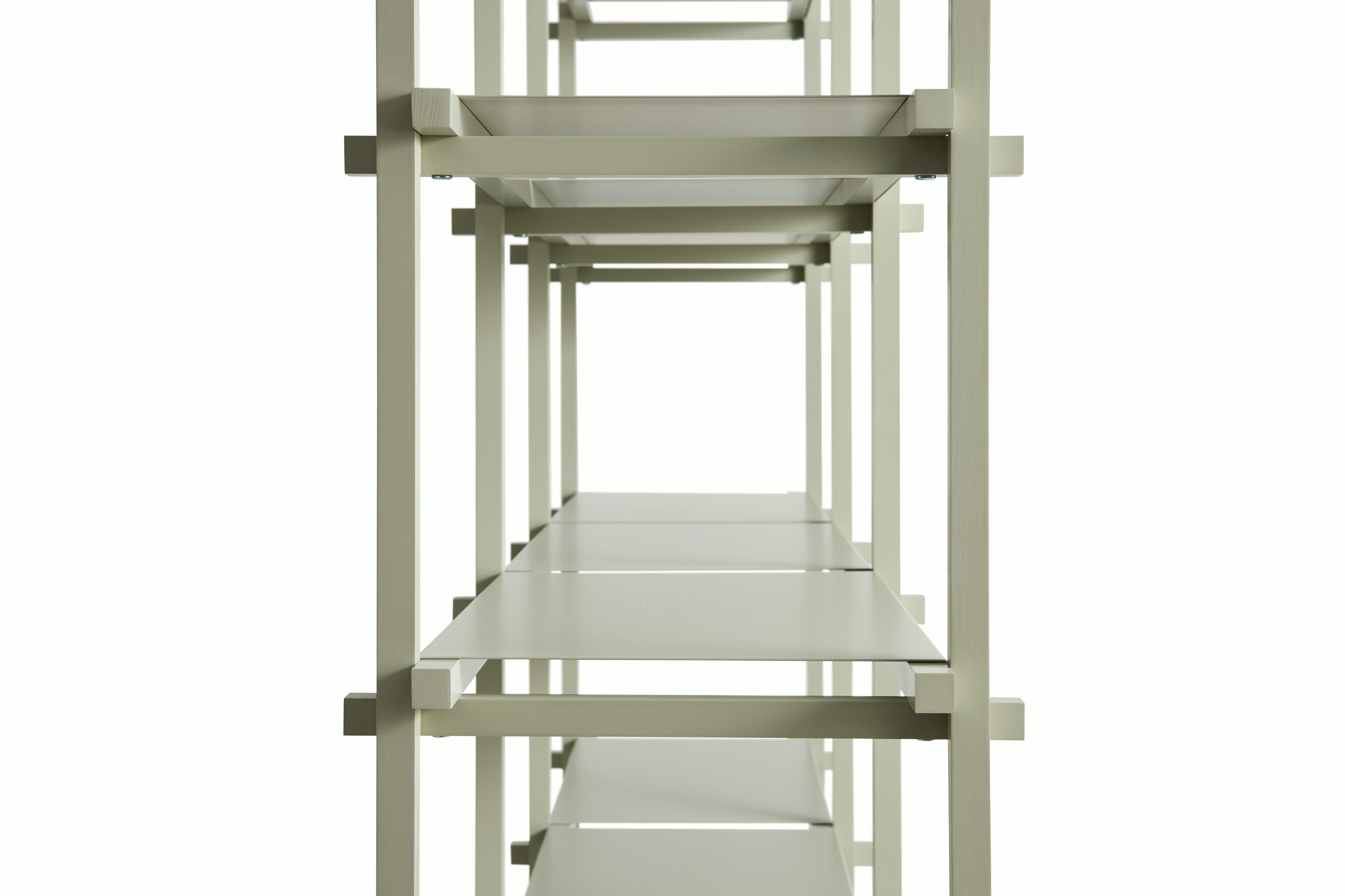 Woody Shelving 2.0 - High, Smokey Grey Beech, Smokey Grey