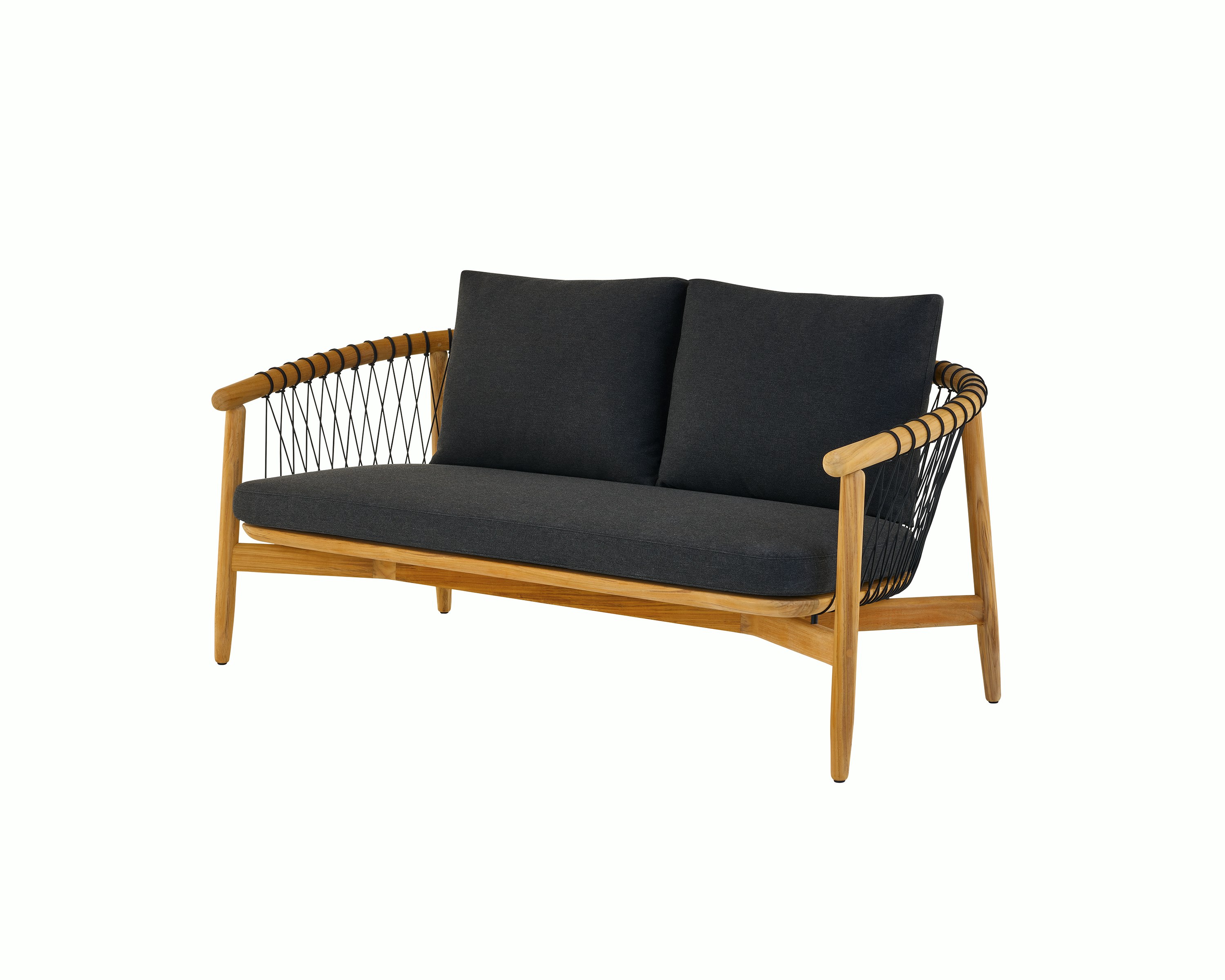 Crosshatch Outdoor Settee.
