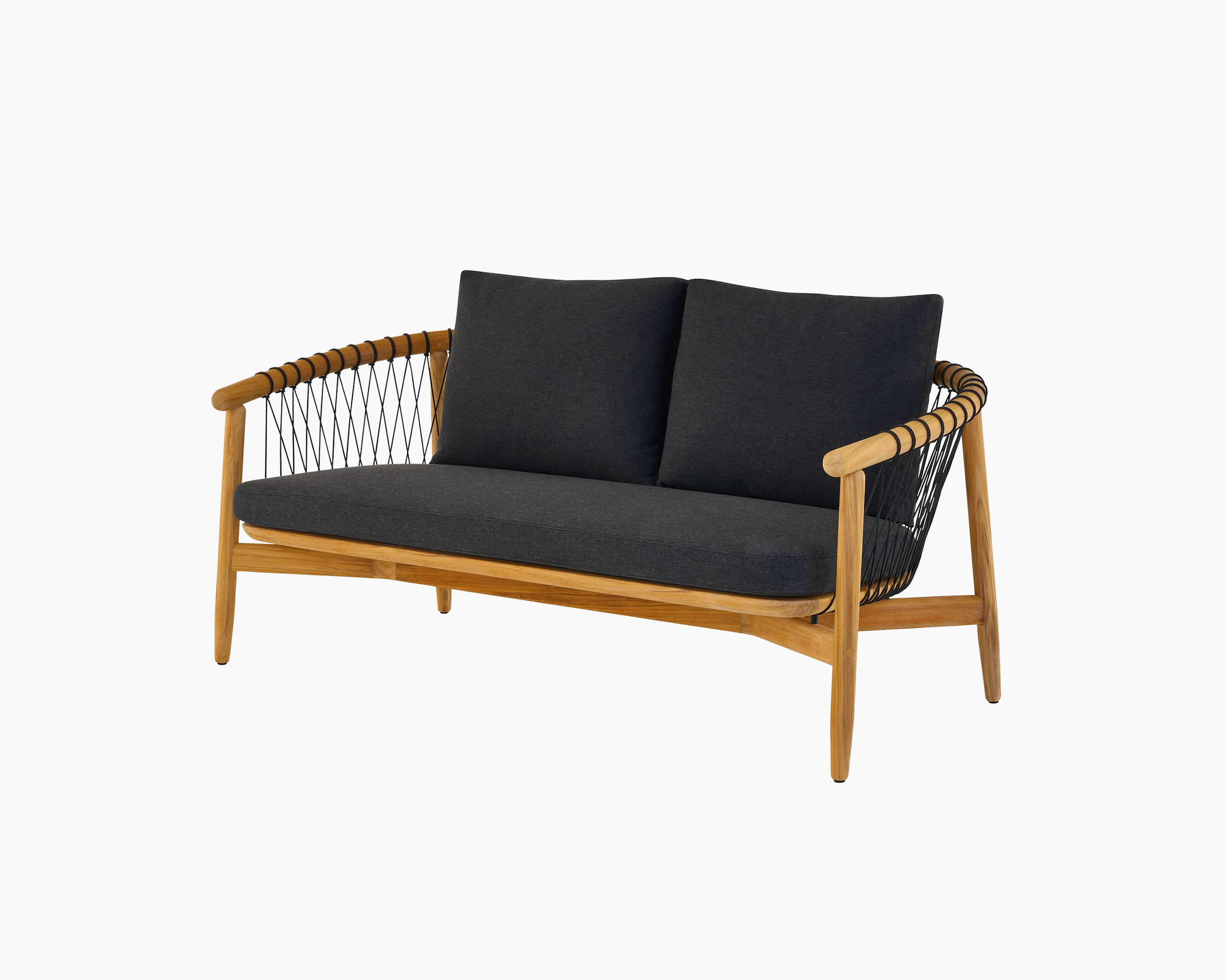 Crosshatch Outdoor Settee.