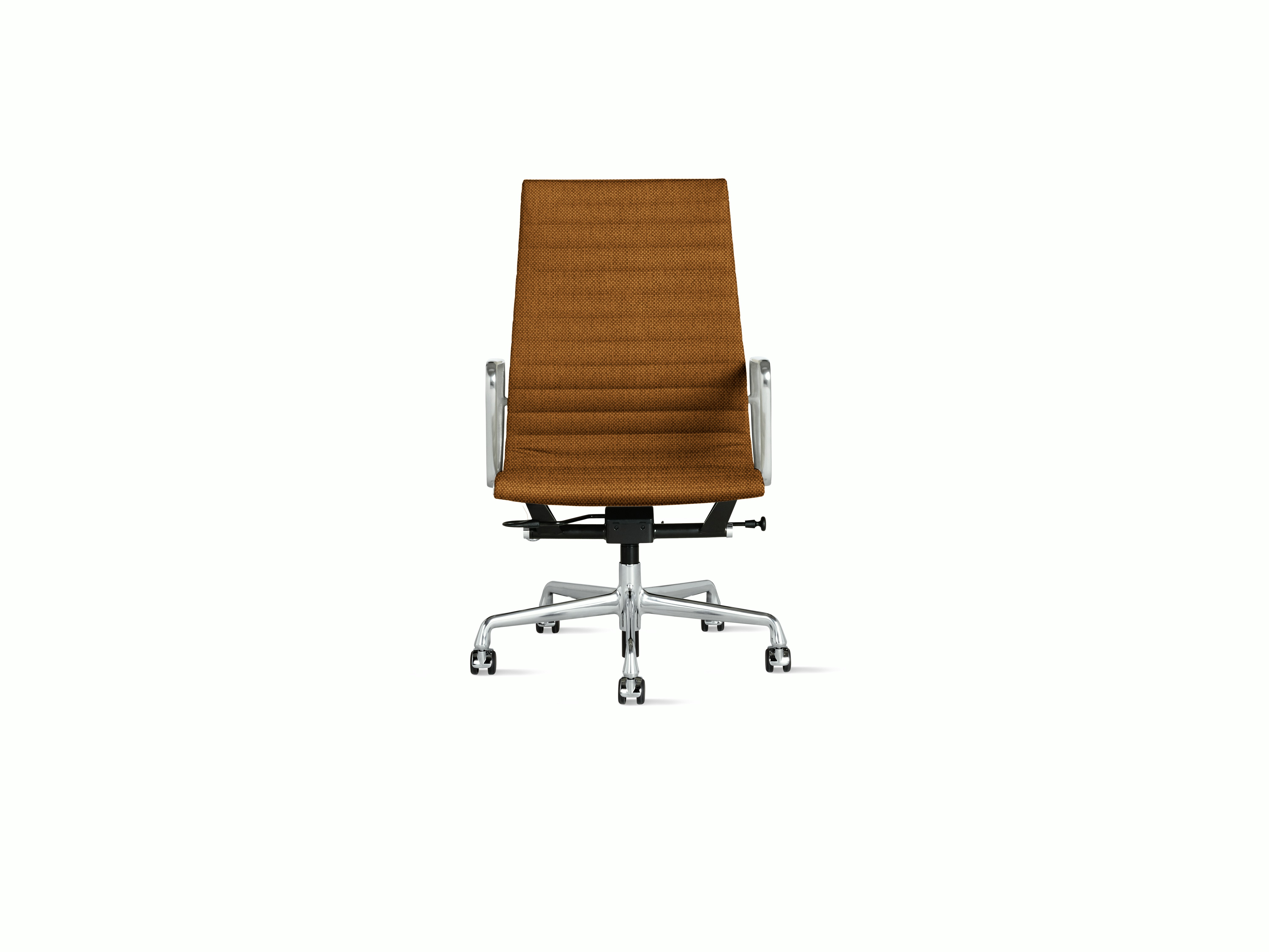 Eames AlumExec - Stnd,  Pneu. Lift,  Mode Nutmeg,  MD