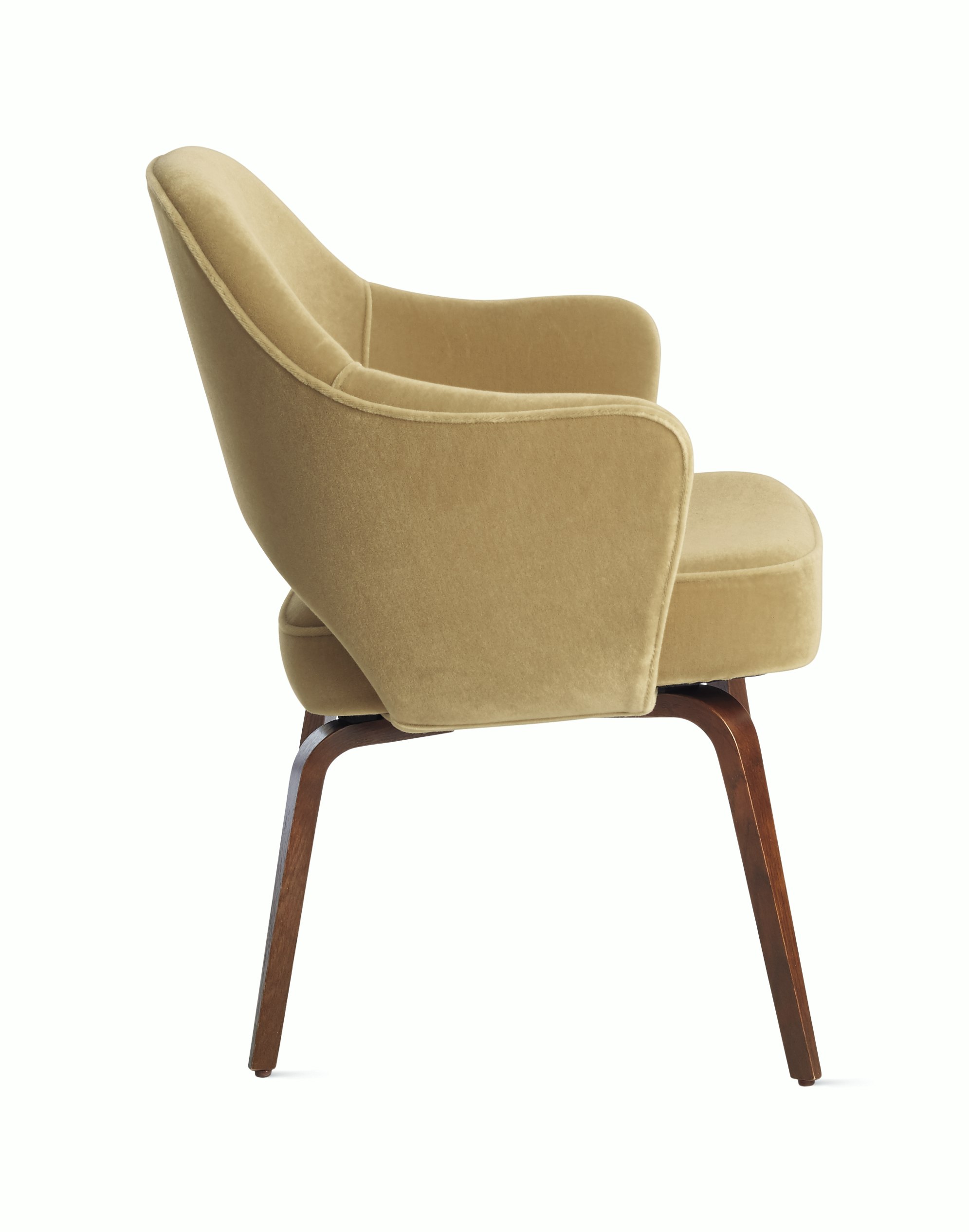 Saarinen Executive Armchair with Wood Legs