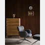 Blis Swivel Chair and Ottoman