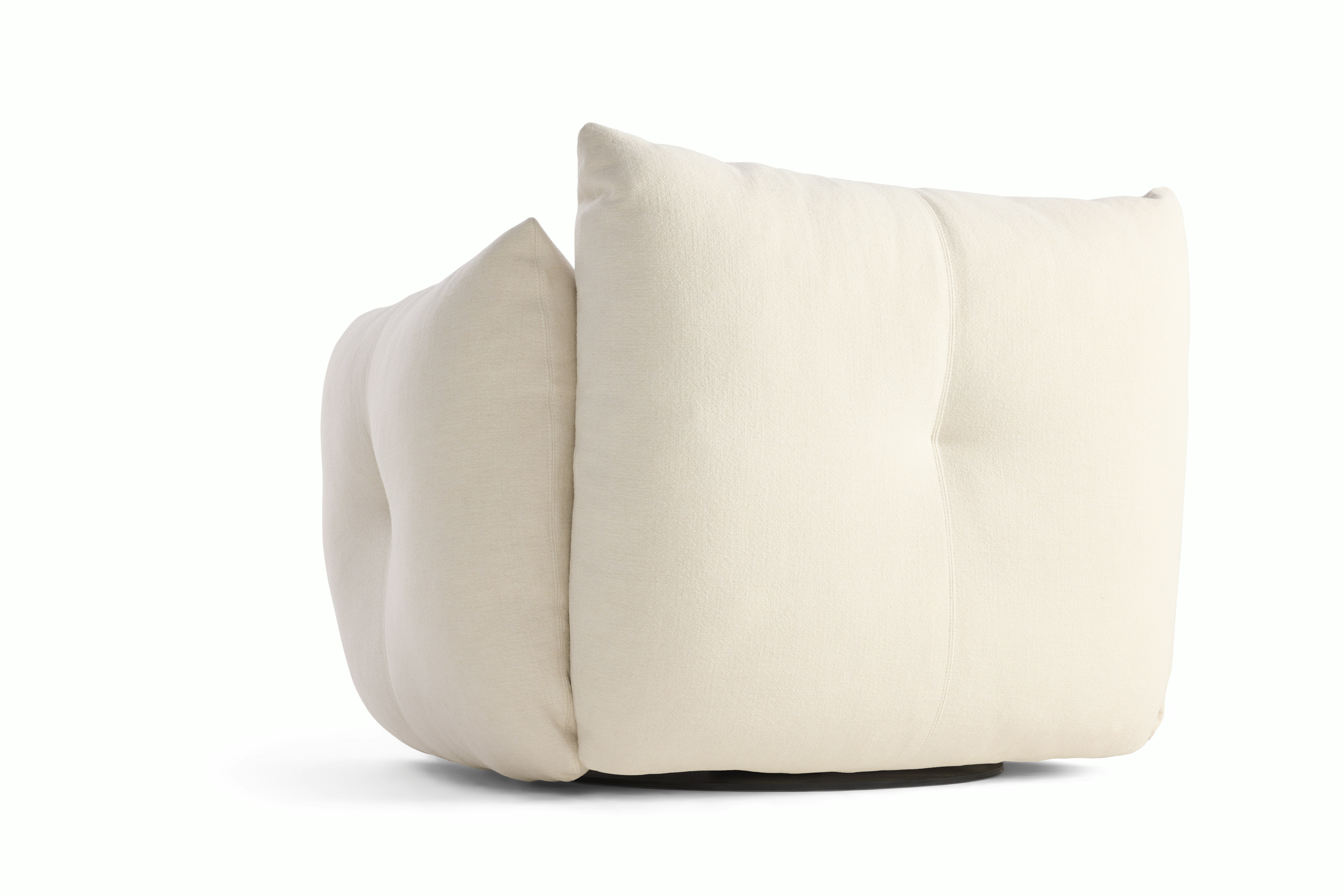 Perron Pillo Lounge Chair in Haven Ivory