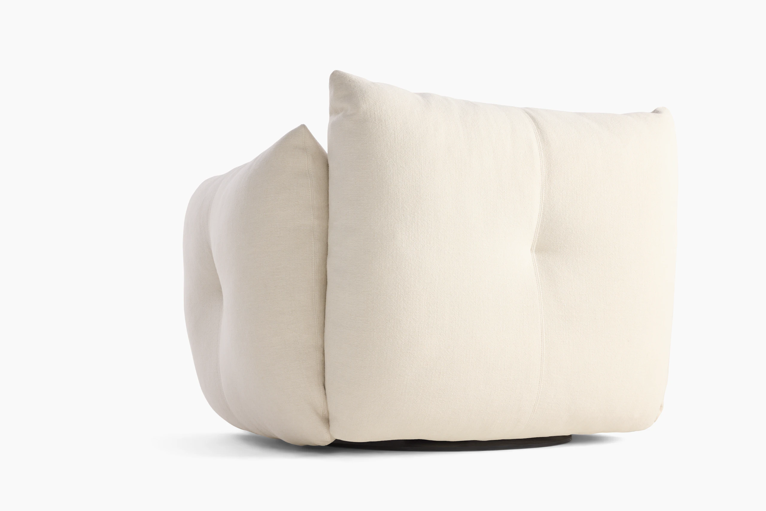 Perron Pillo Lounge Chair in Haven Ivory