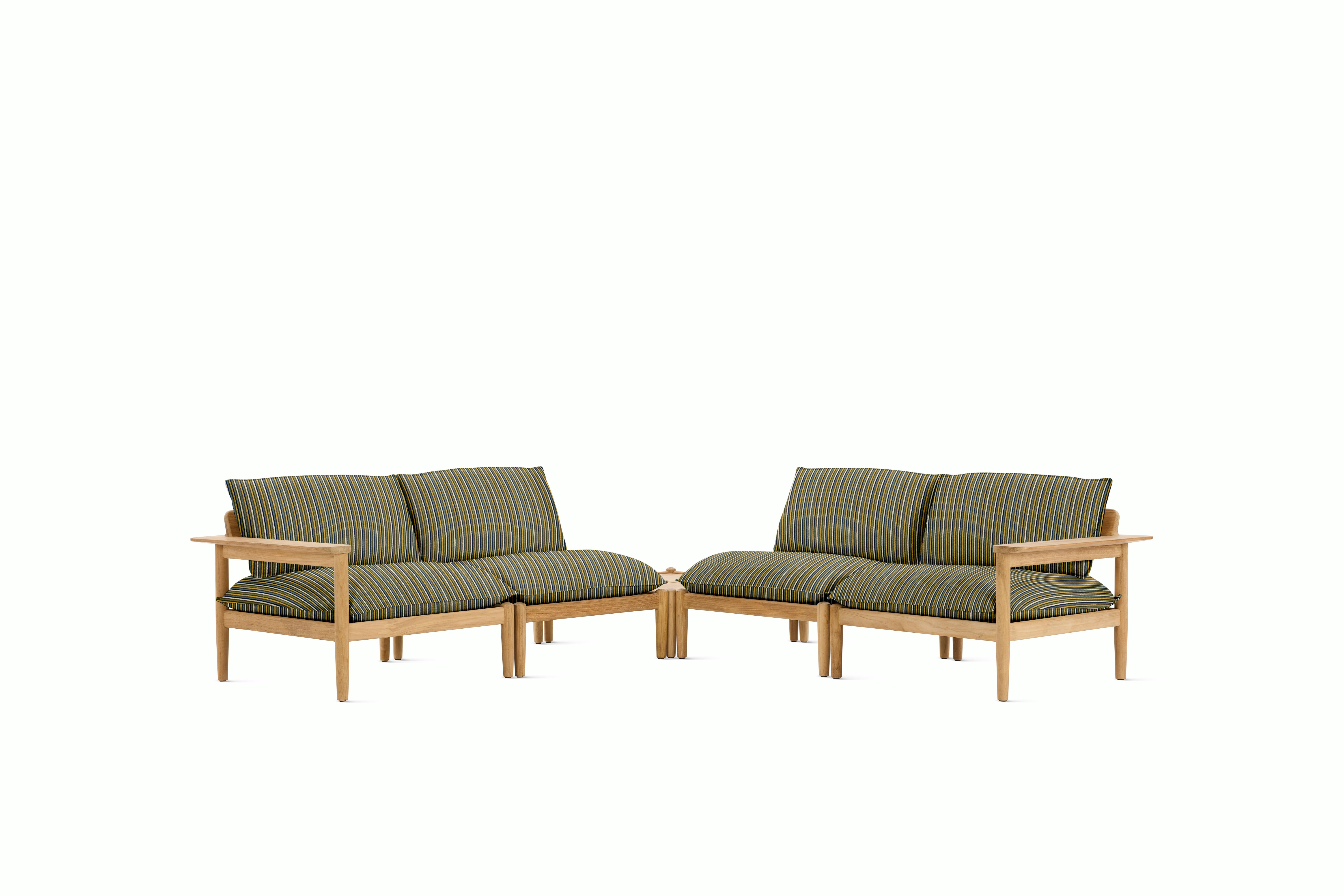 Terassi Corner Sectional with Table