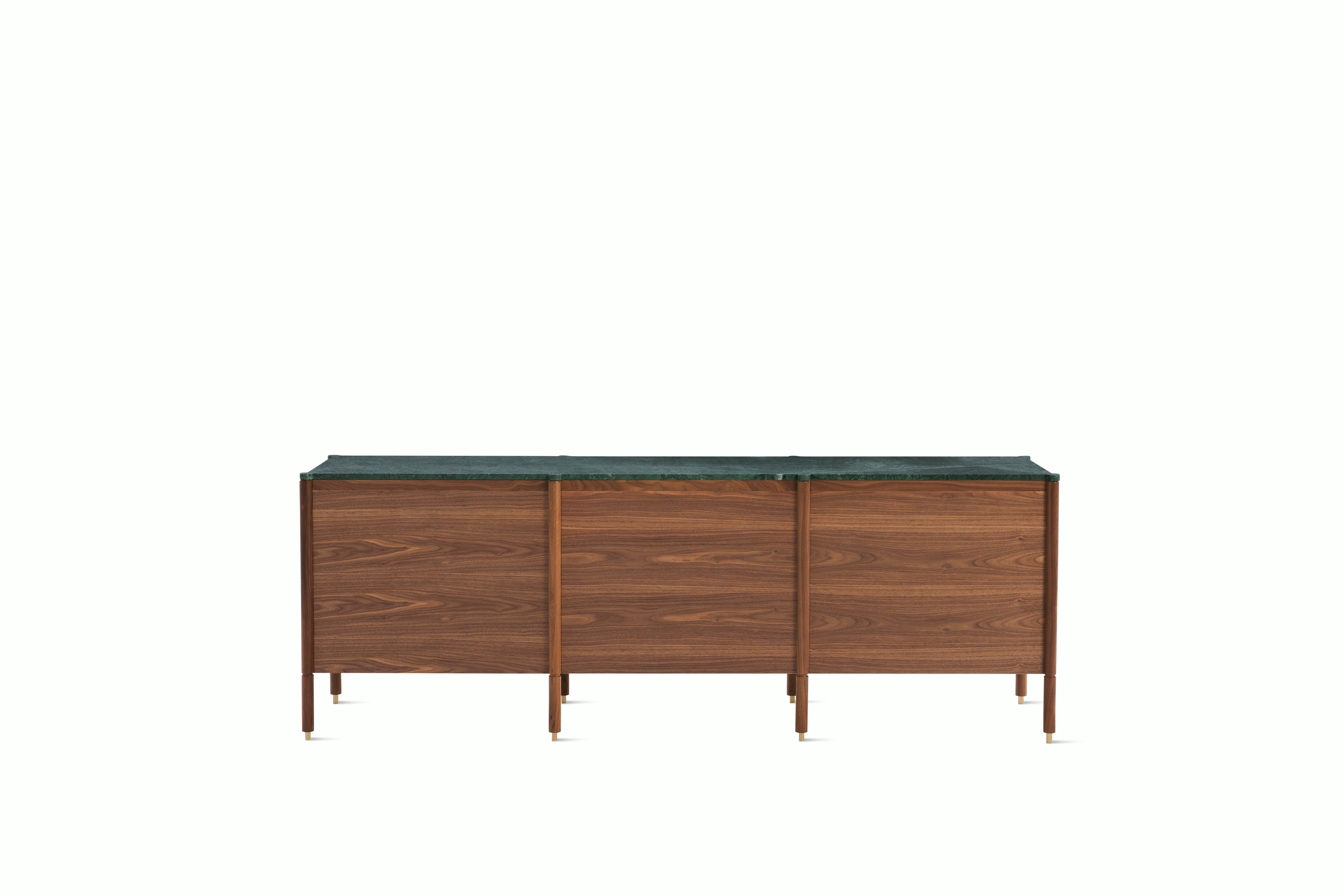 Morrison Dresser - Body Only - Walnut , Nine Drawer