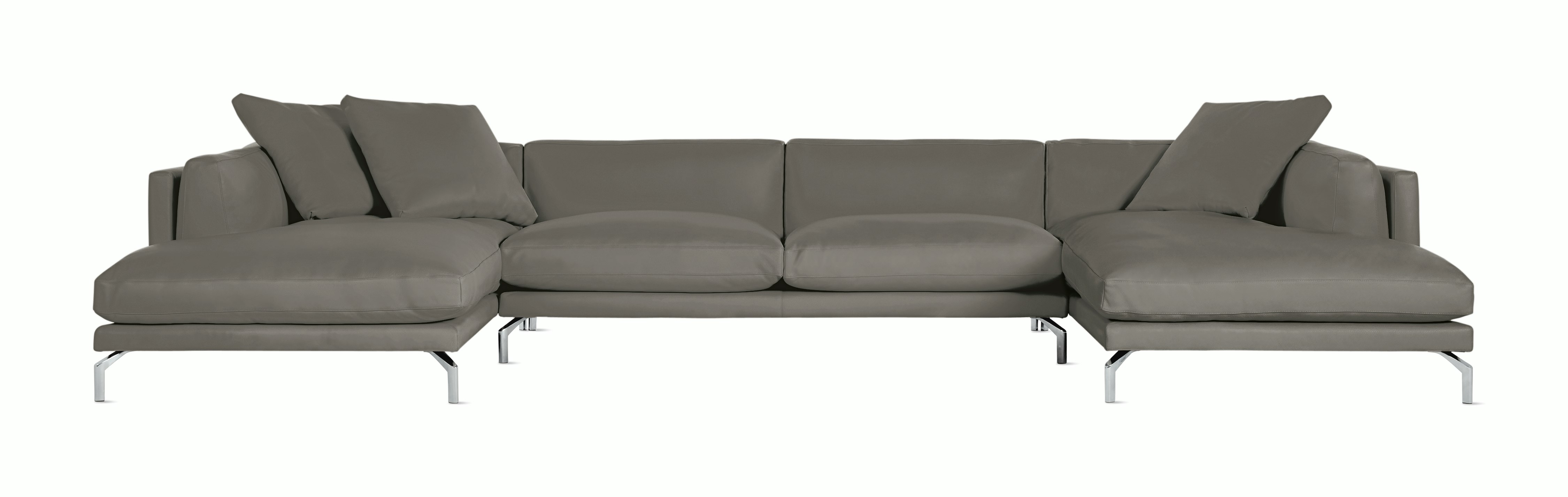 Como Double Chaise Sectional
