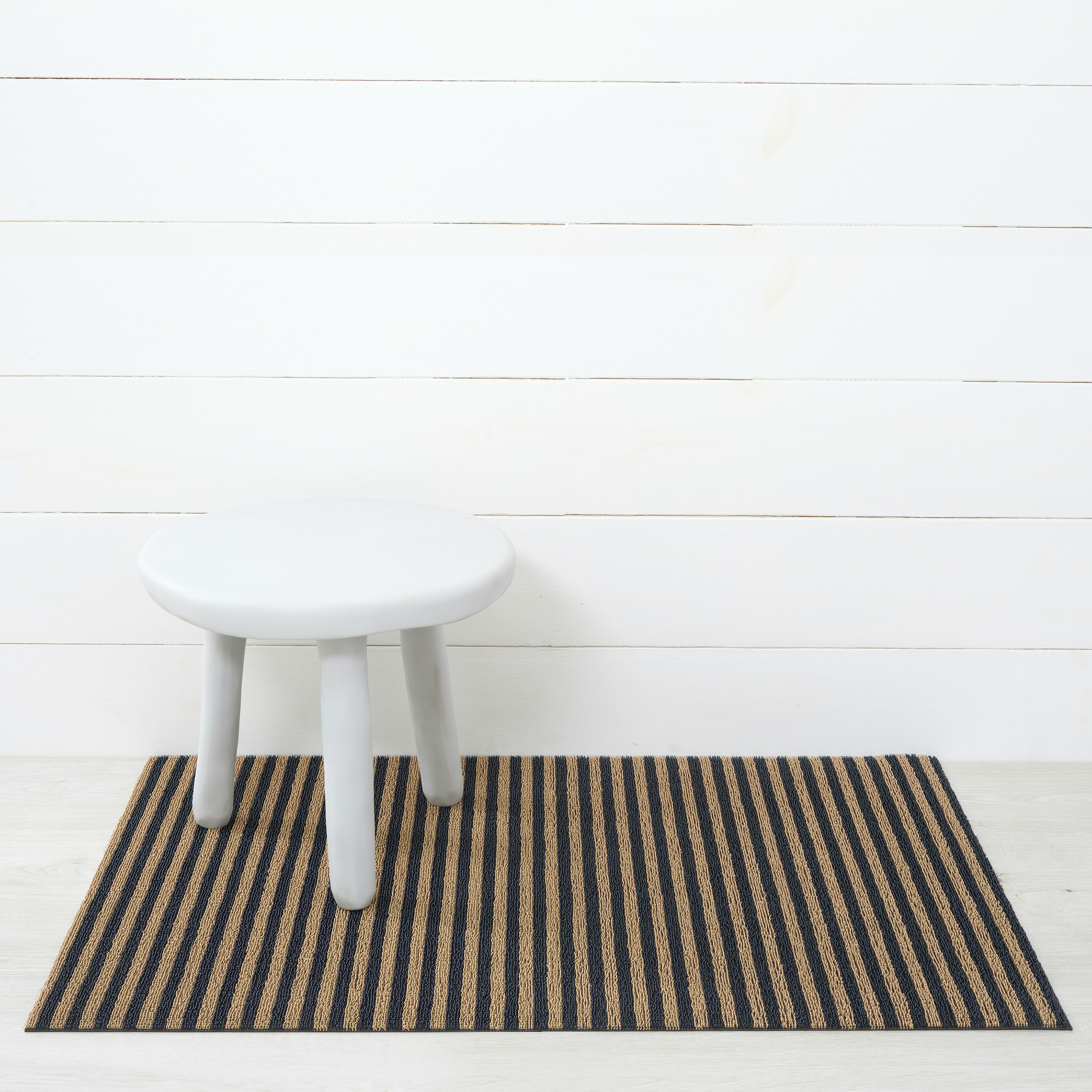 Breton Stripe Shag Mat