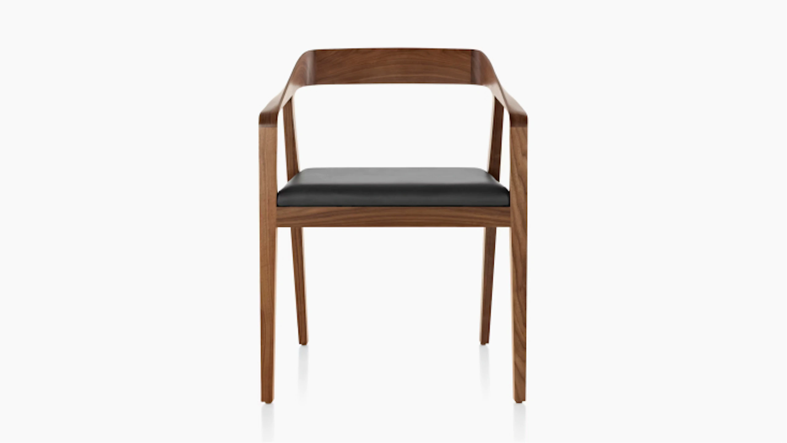 Brown and black Full Twist Chair by Geiger.
