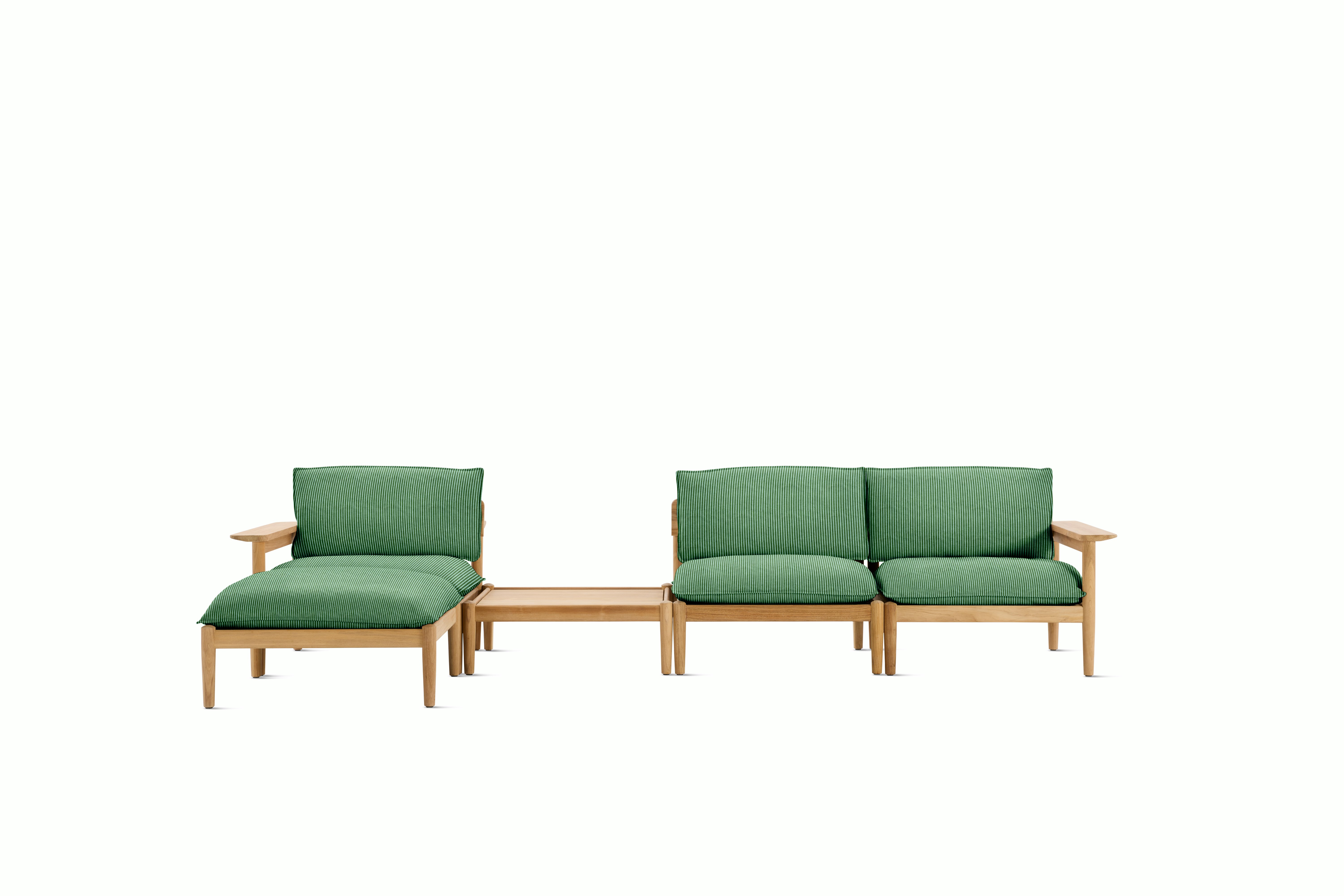 Terassi Sectional Sofa with Table