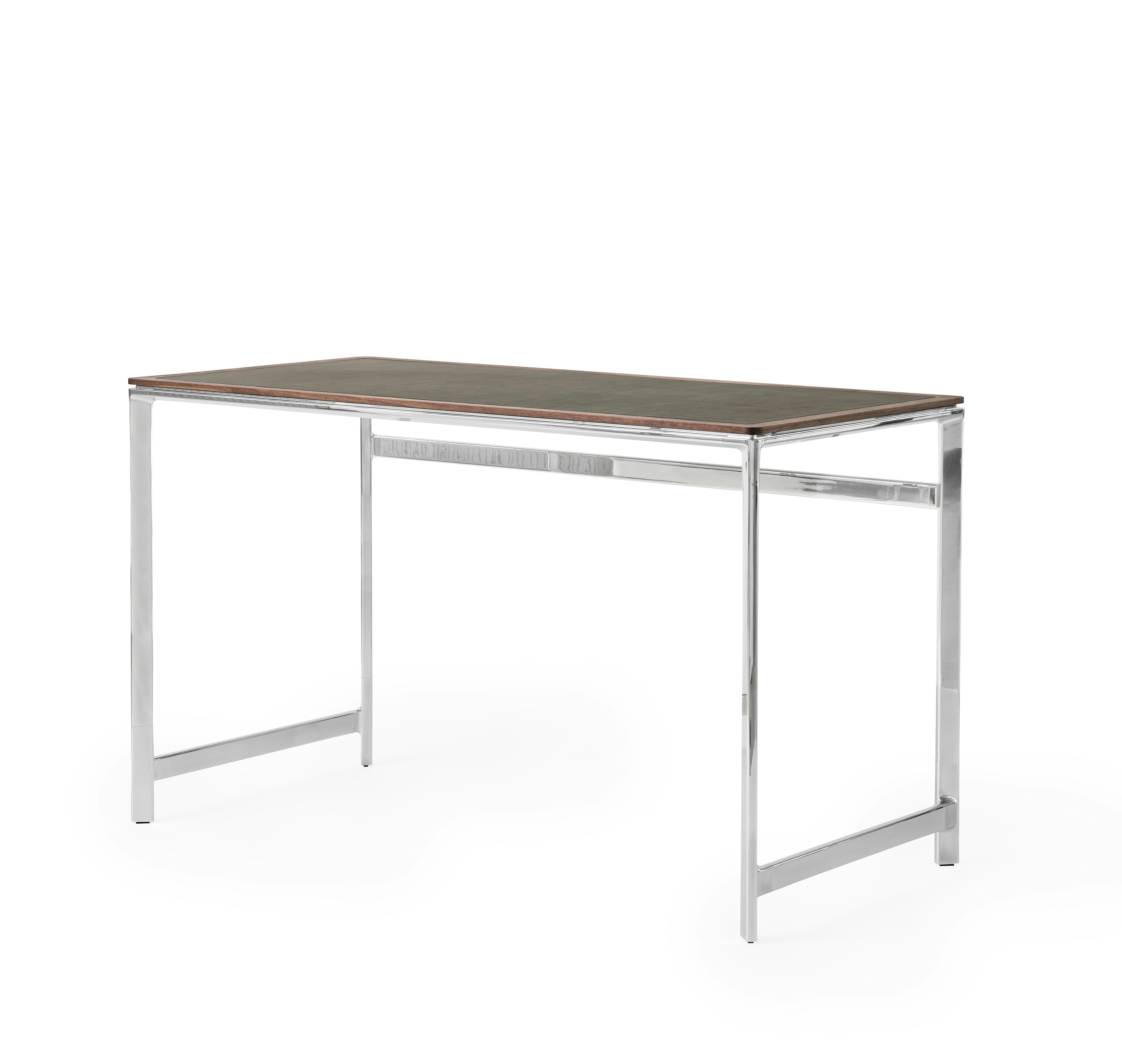 A Vipp430 Studio Desk Viewed from the angle.
