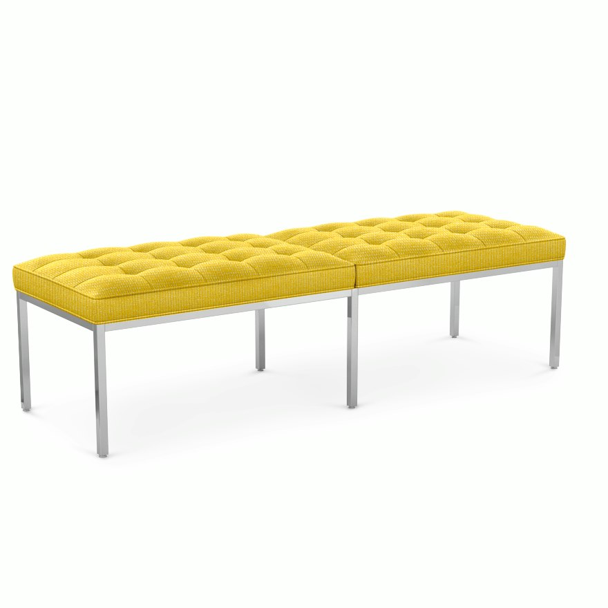 Florence Knoll Bench - Three Seater