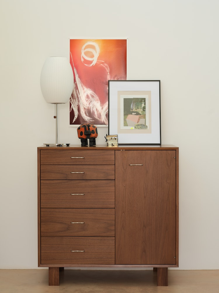 Nelson Cigar Lotus Table Lamp