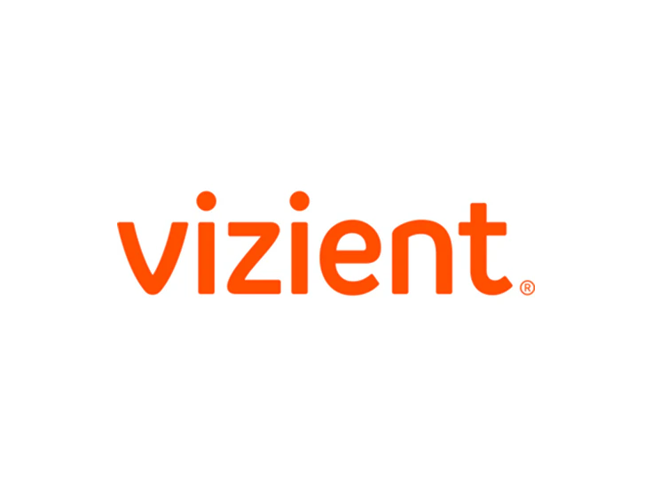 Orange Vizient logo.