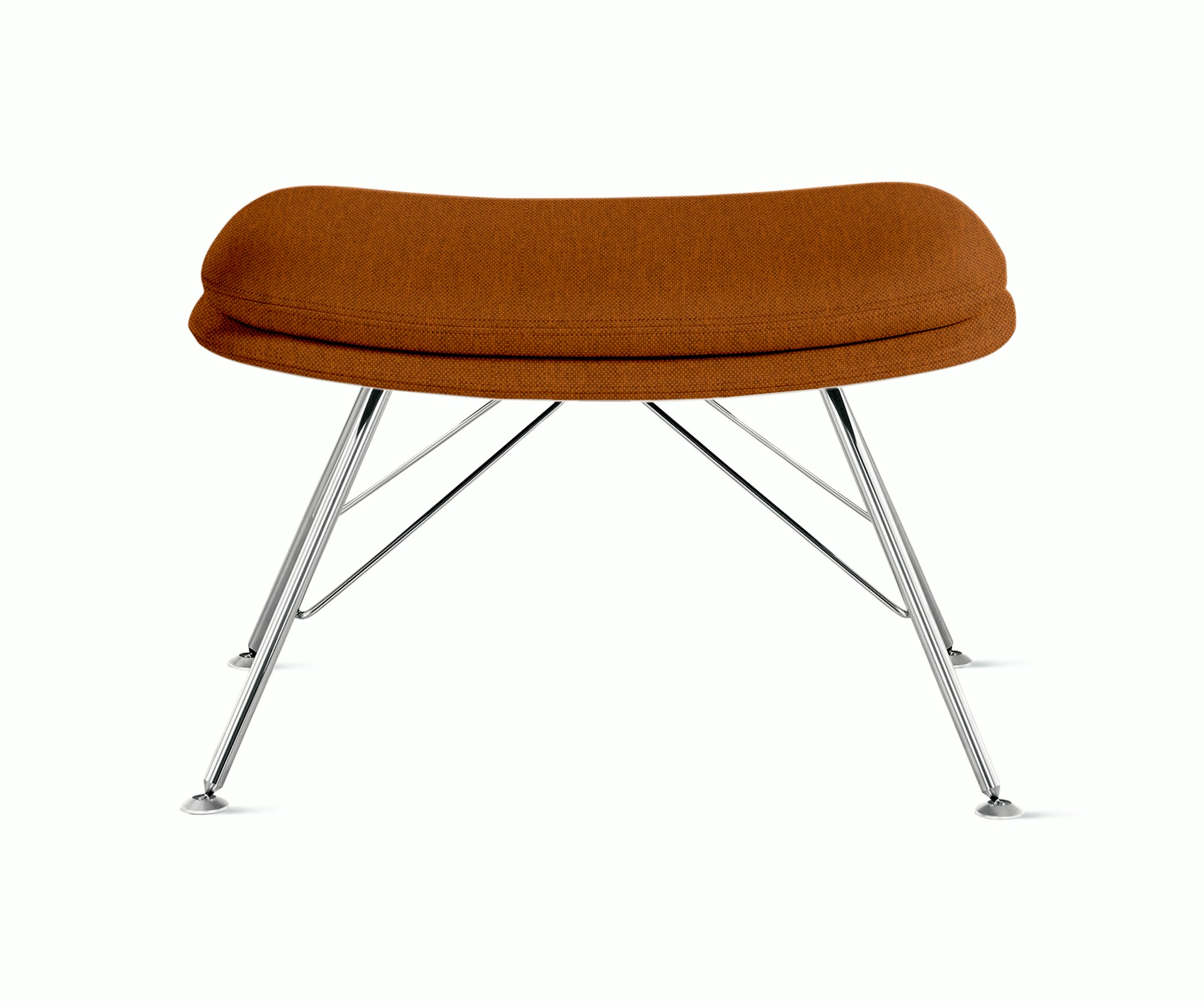 Striad Ottoman - Mode,  Rust,  Wire,  Trivalent Chrome