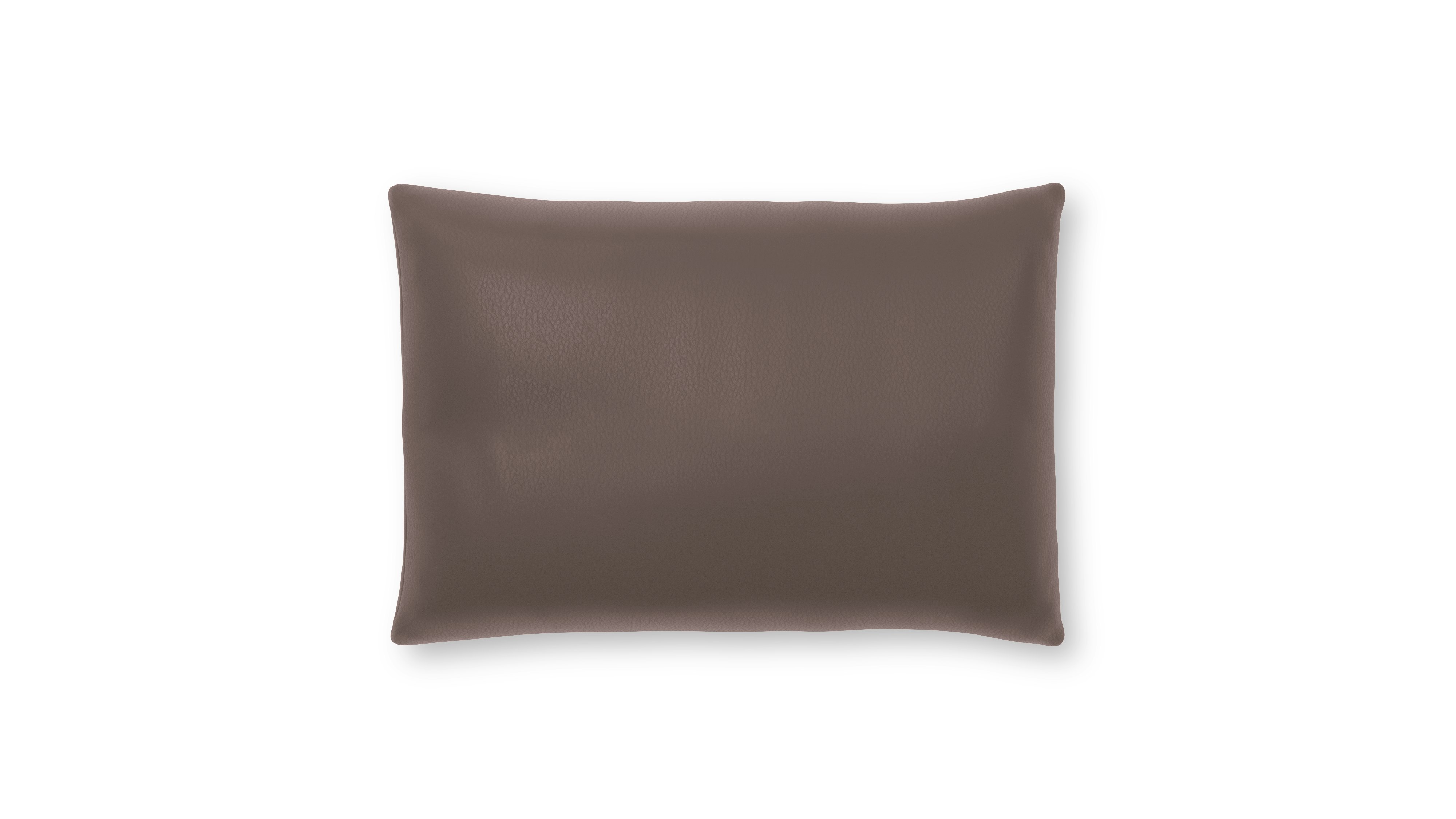A Atlason Composed Modular Sofa Lumbar Pillow in Java viewed from the front.