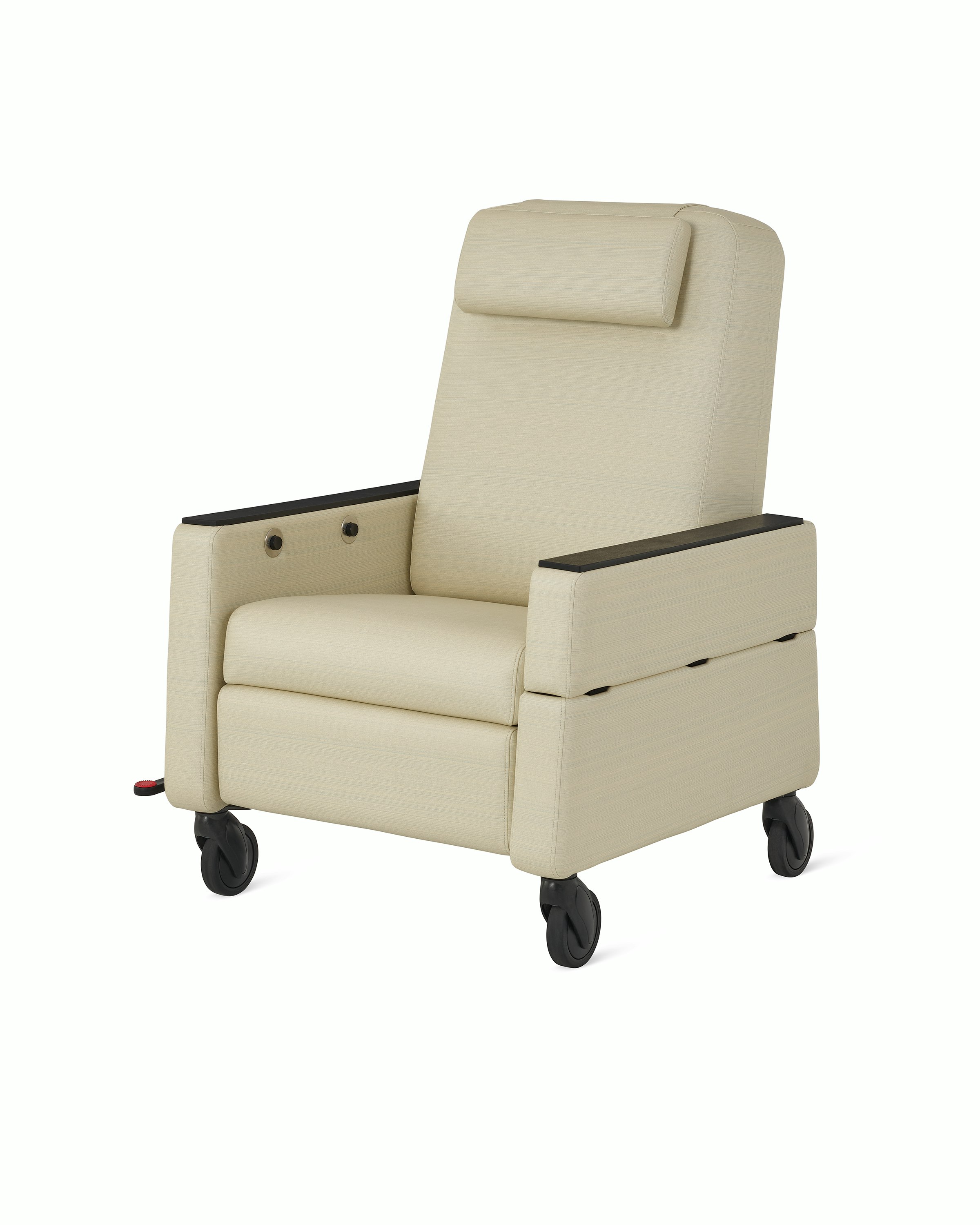 Gemma Recliner, standard recliner with fold-down arm.