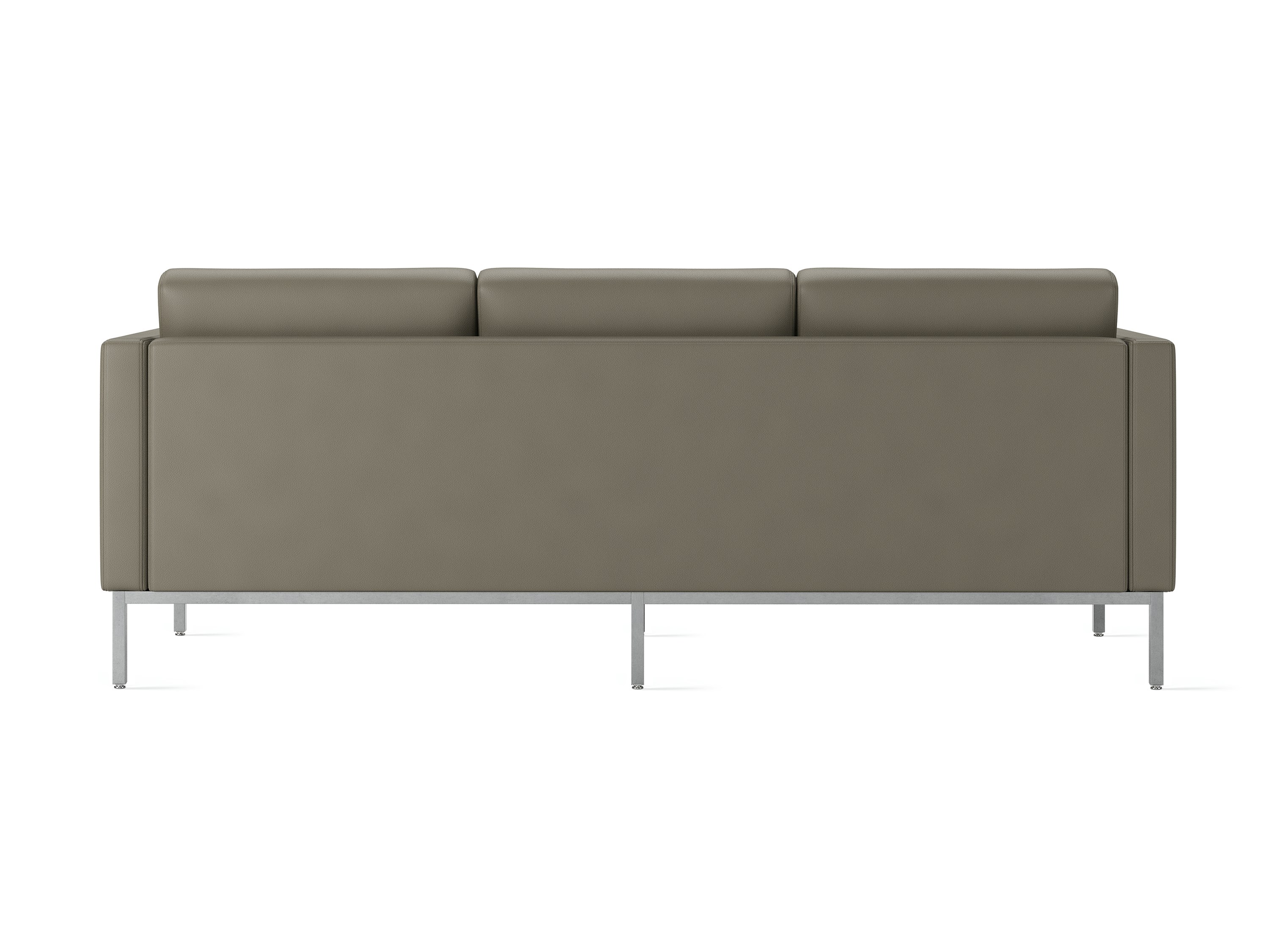 Riva Lounge, 3 seat, back, grey
