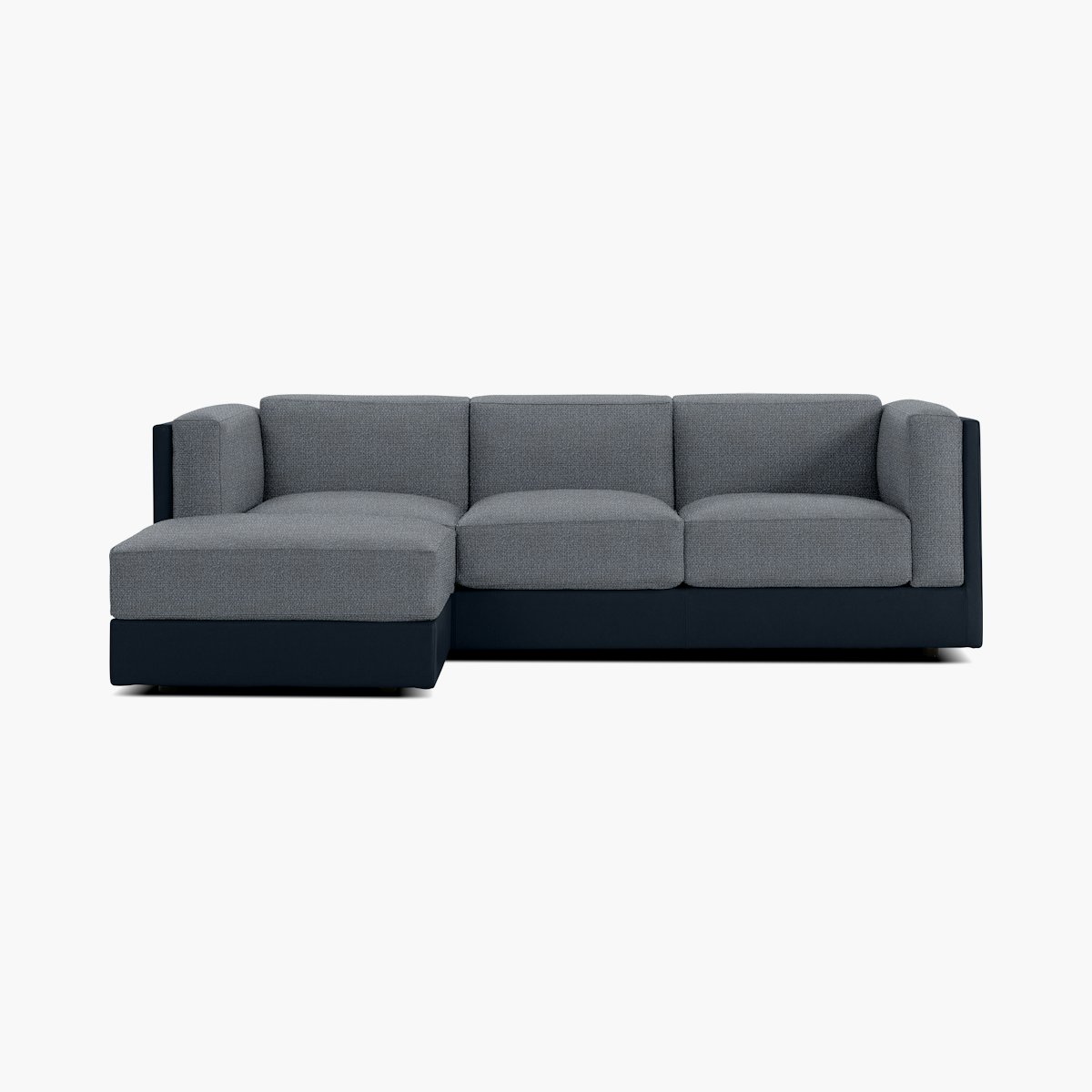 Symme Sectional Chaise - Leather Frame Symme Sectional Chaise - Leather Frame