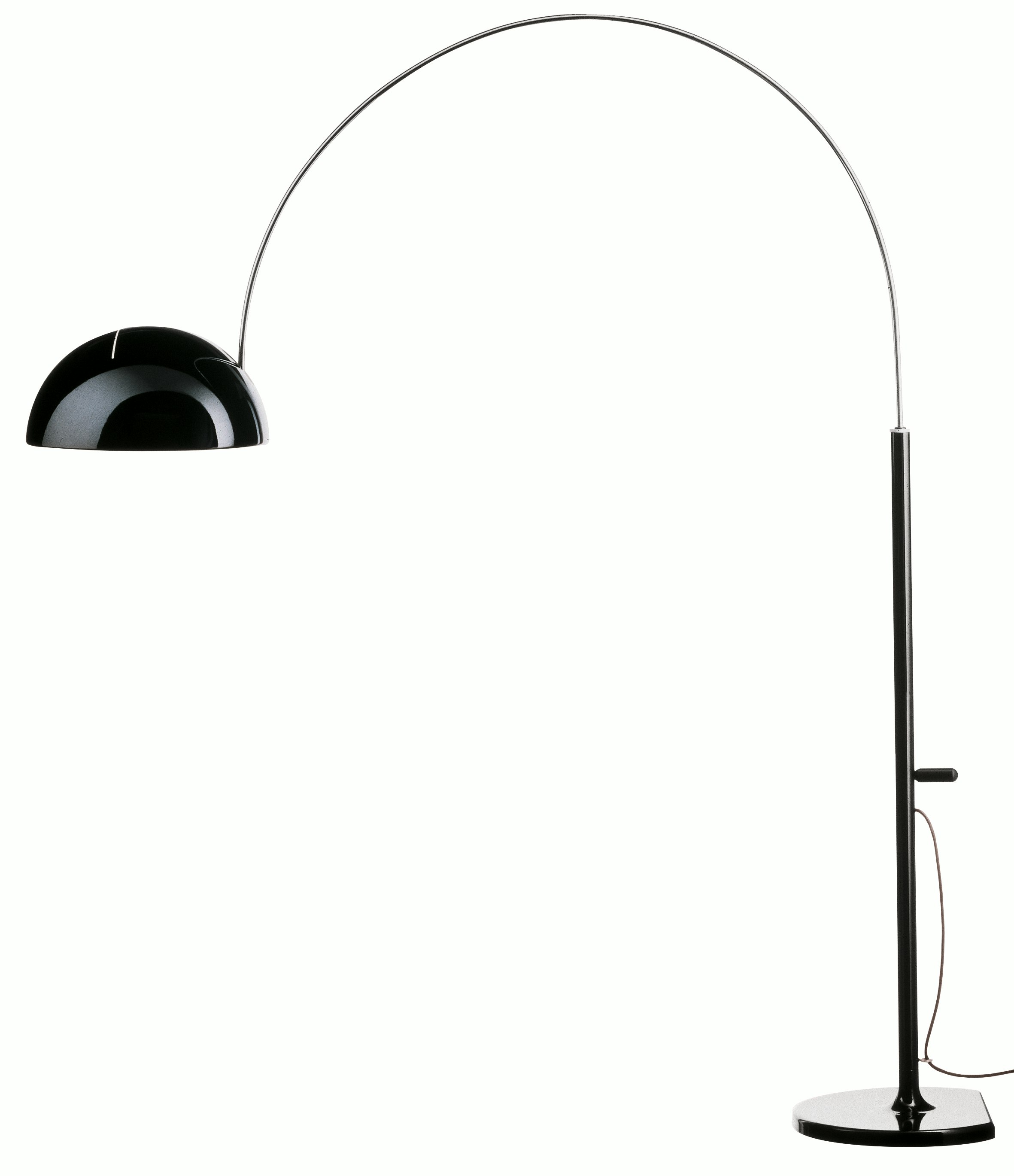 Coupe Arc Floor Lamp - Black
