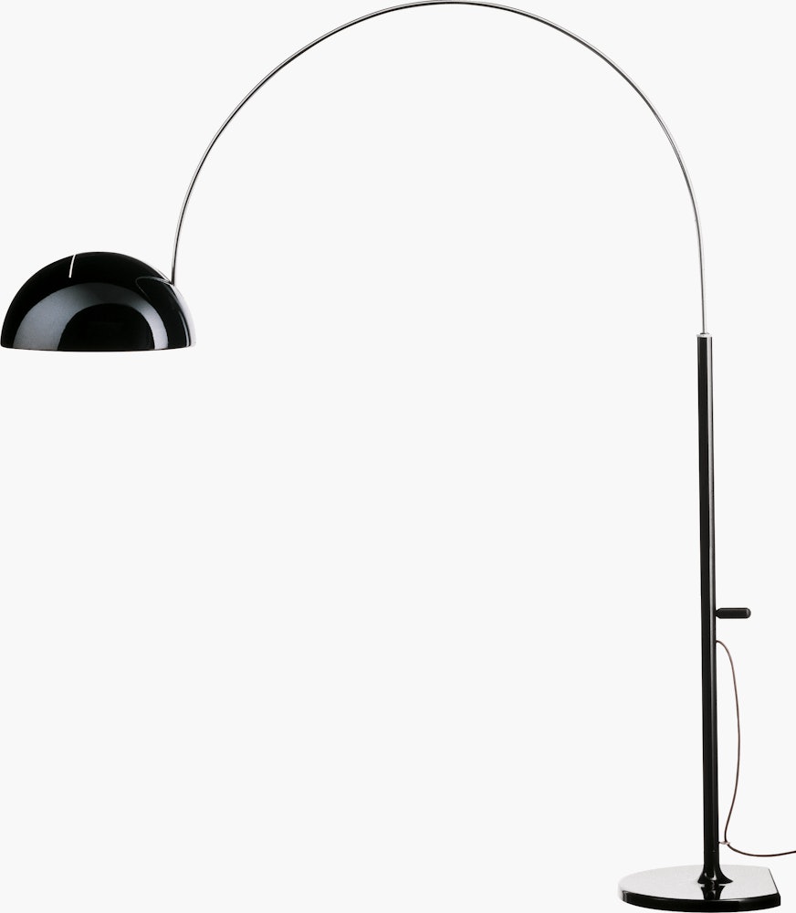 Coupe Arc Floor Lamp - Black