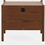 Pala Bedside Table - Walnut