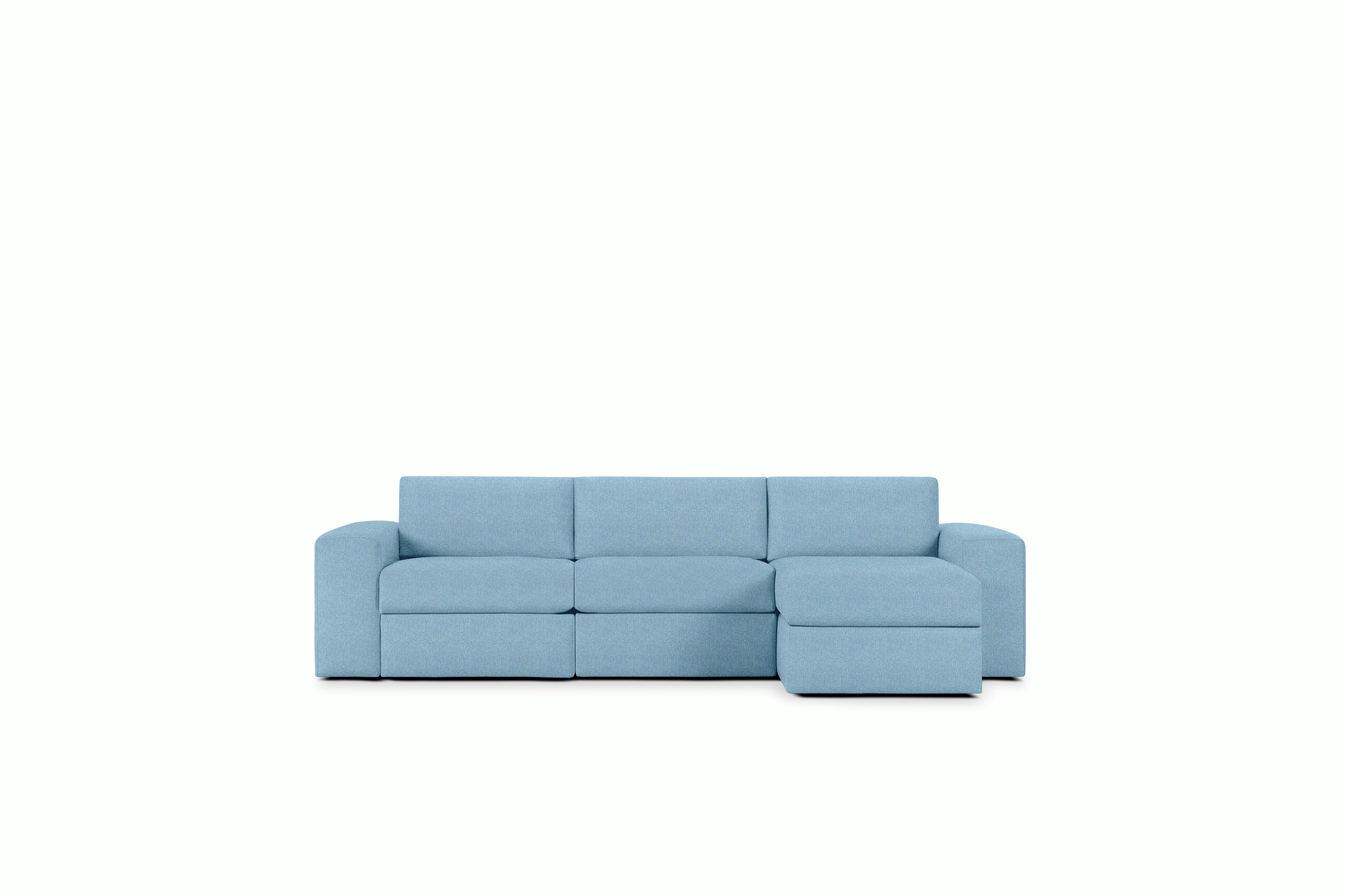 Irvin Sectional Chaise - Right,  Mode,  Toile