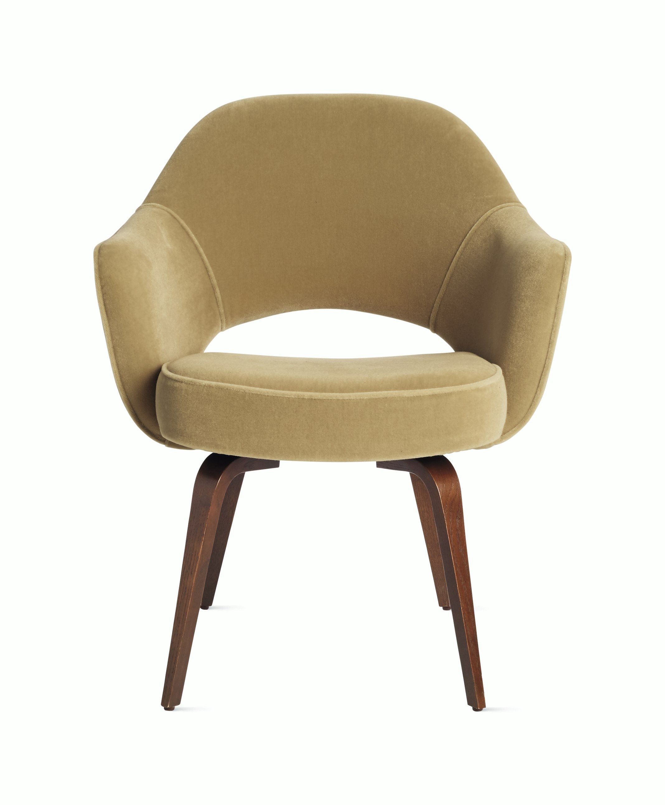 Saarinen Executive Armchair with Wood Legs