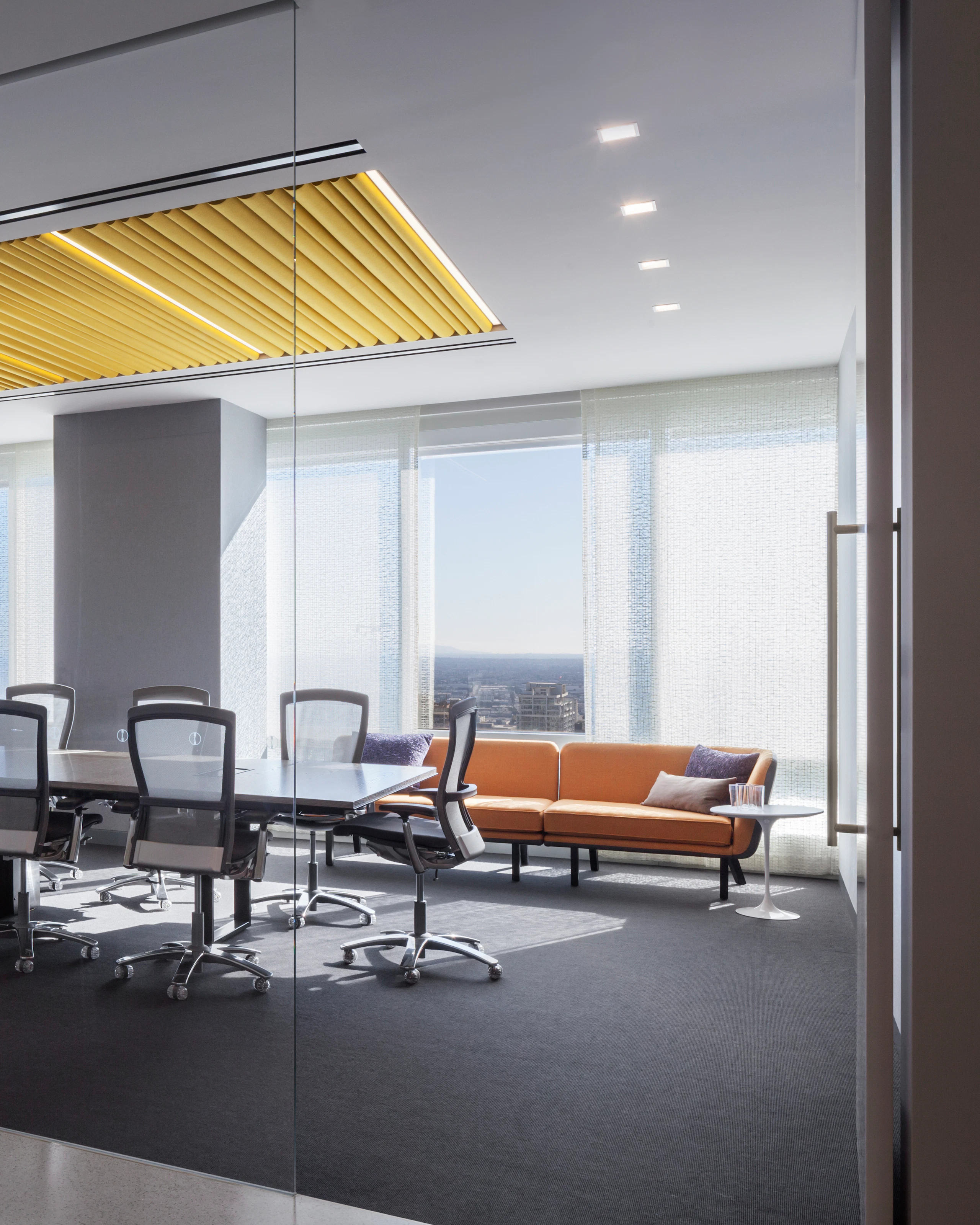 highline conference table datesweiser life chairs rockwell unscripted modular lounge saarinen side table conference room