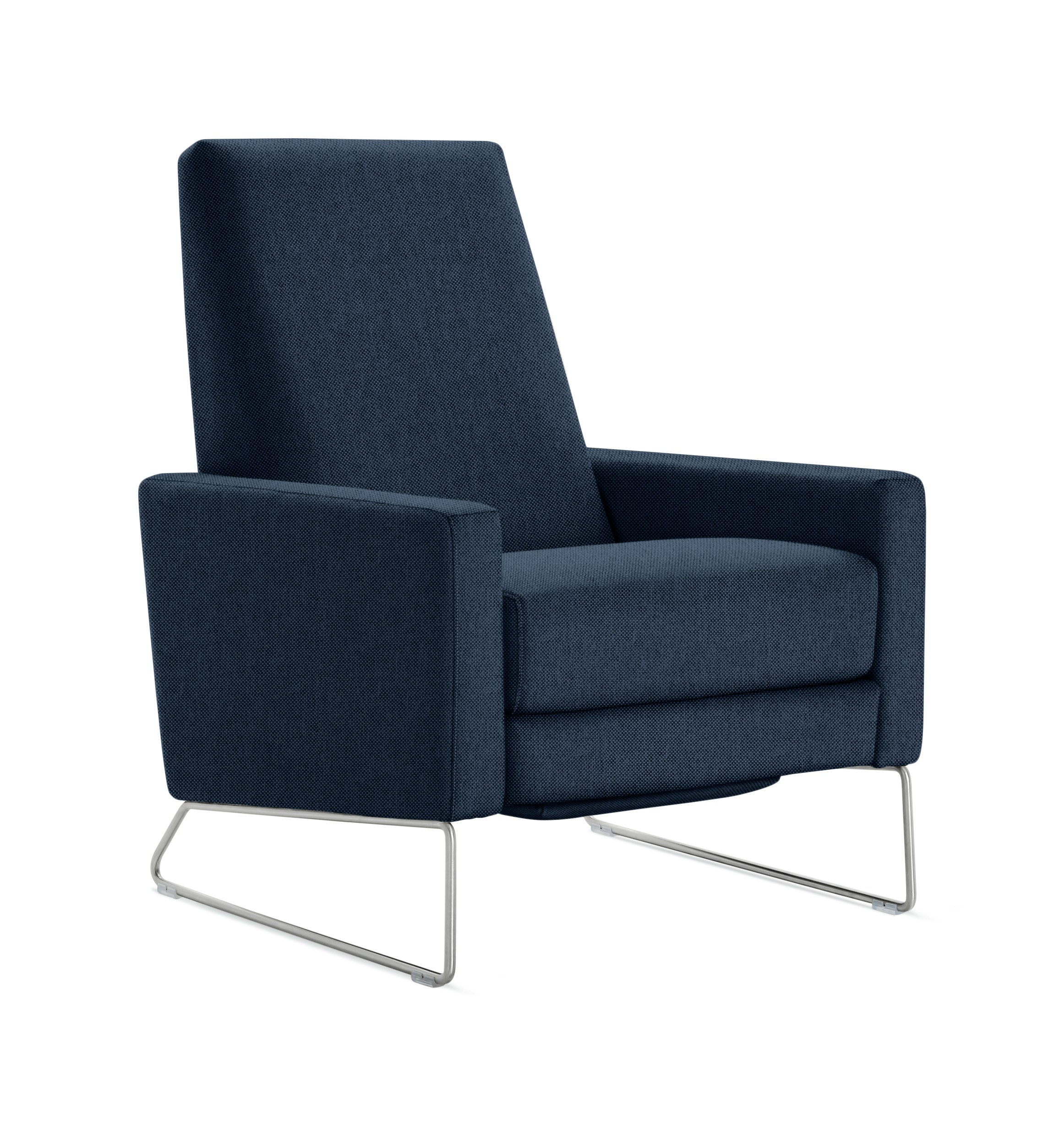 Flight Recliner 2.0 - Standard, Fabric, Mode, Society, Stainless Steel