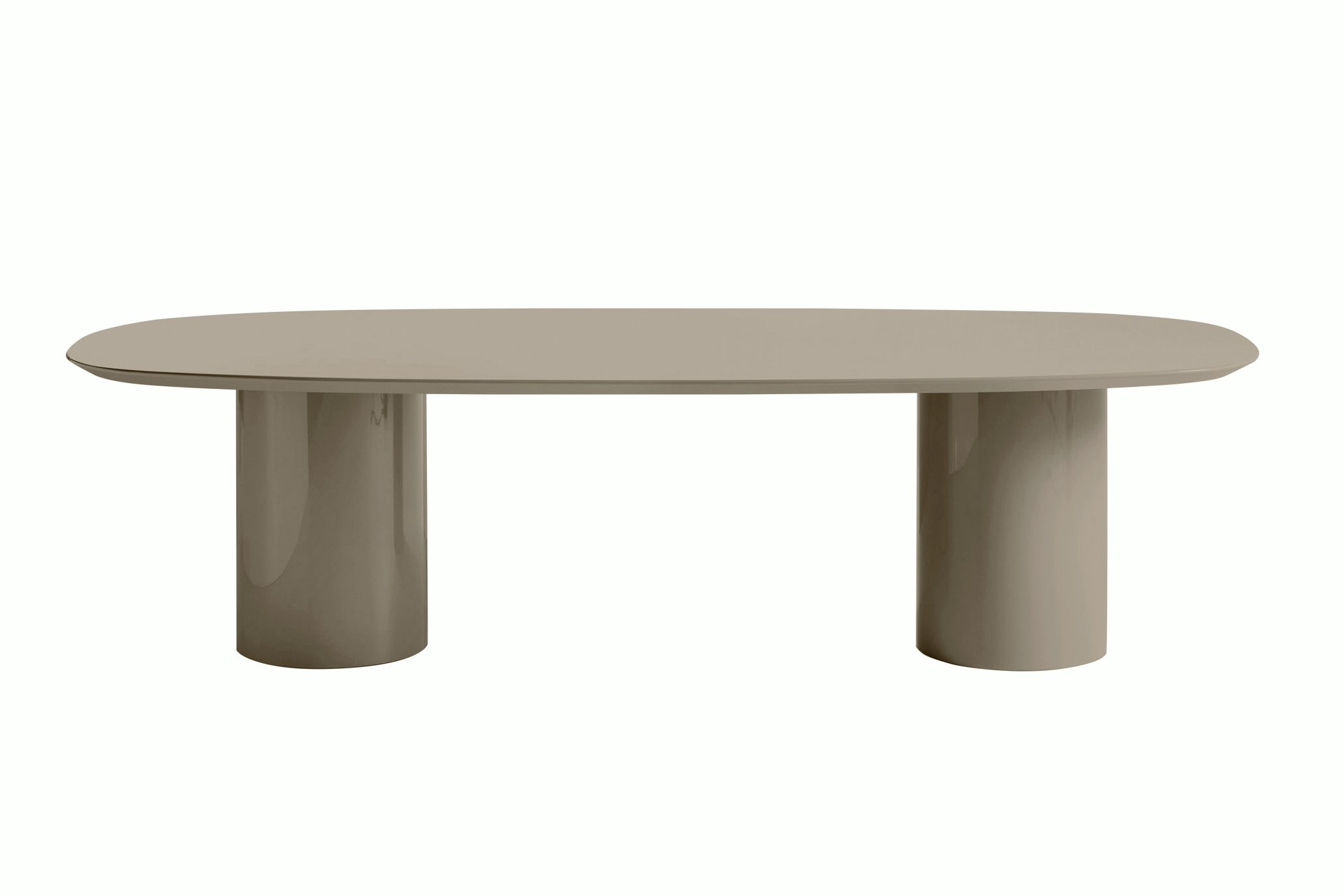 Myon Dining Table - Oval,  94",  Truffle"