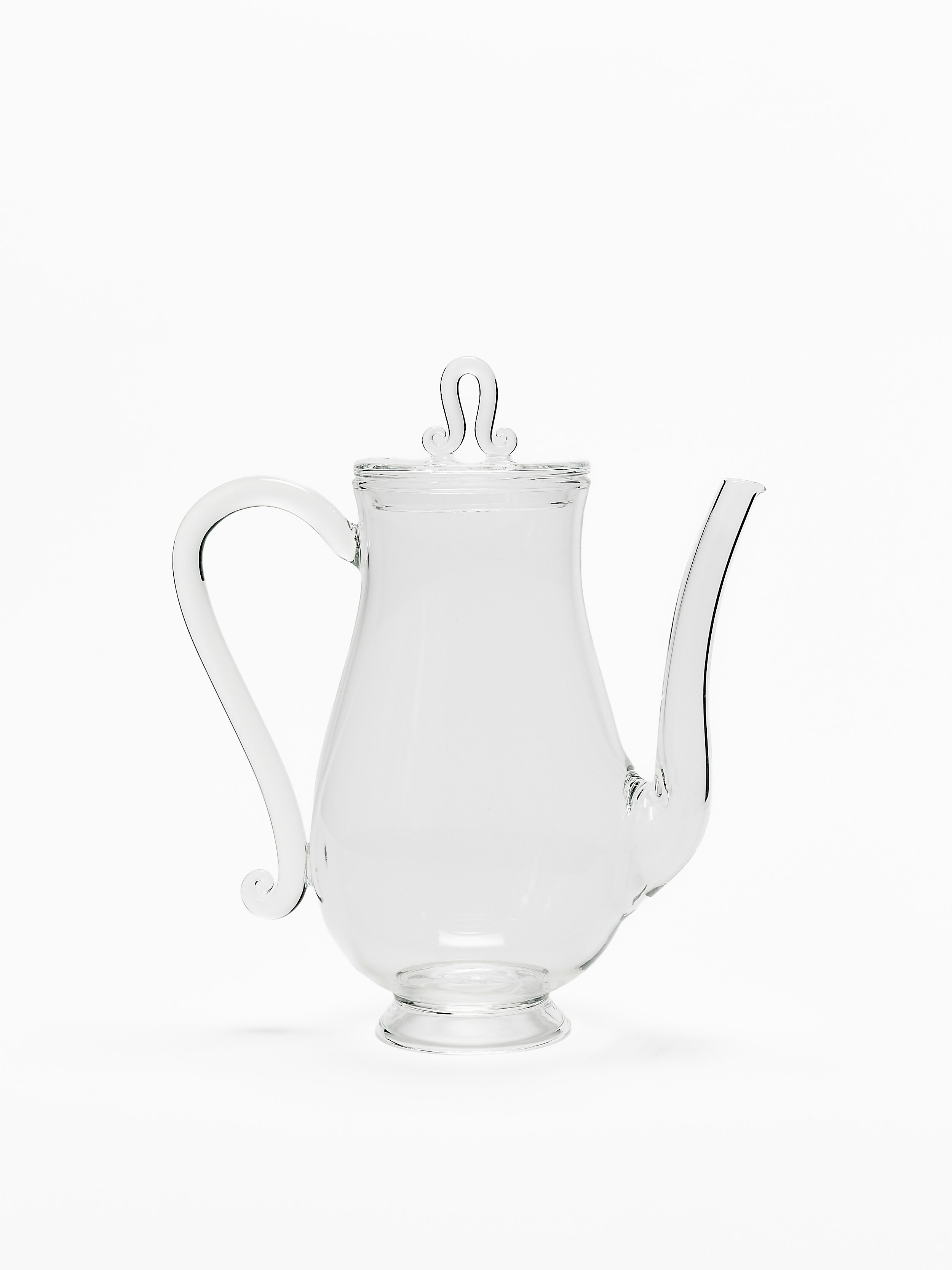 A Bell Pot in Clear viewed from the front.