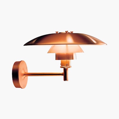 PH 4½-3 Outdoor Wall Lamp - Brushed copper PH 4½-3 Outdoor Wall Lamp - Brushed copper