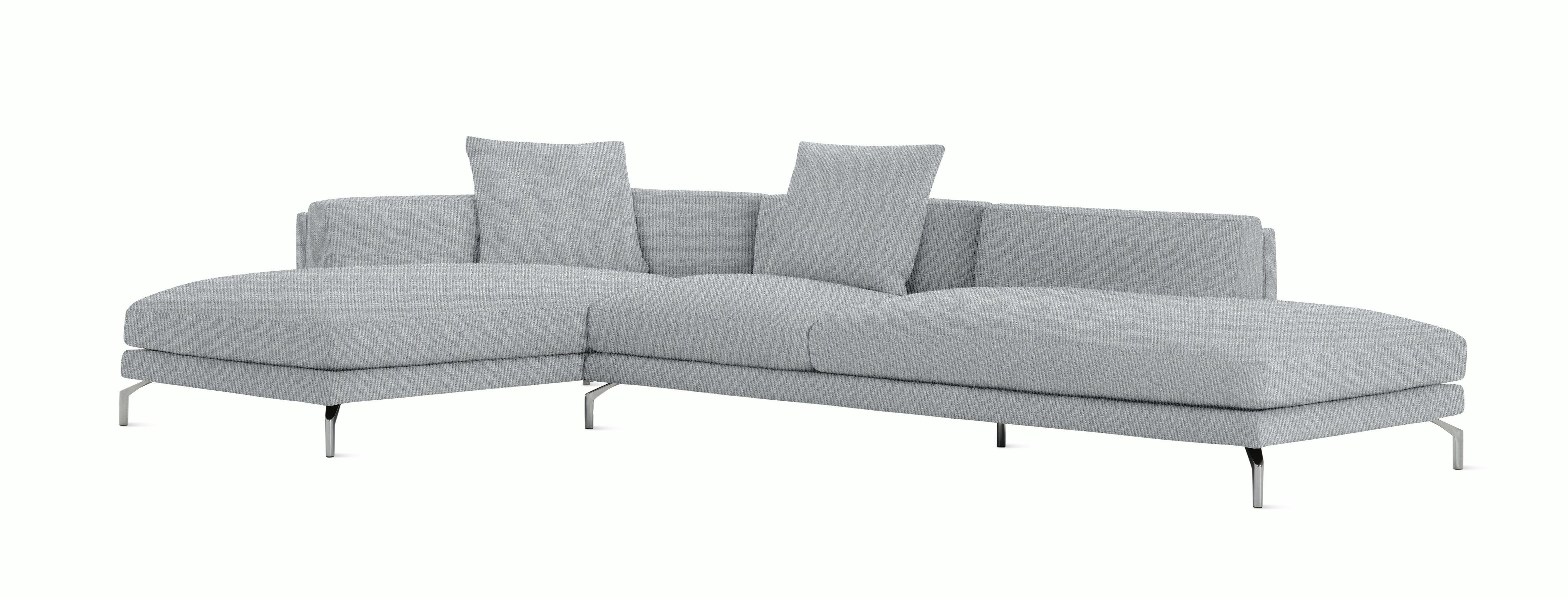 Como Open Sectional - Left Facing