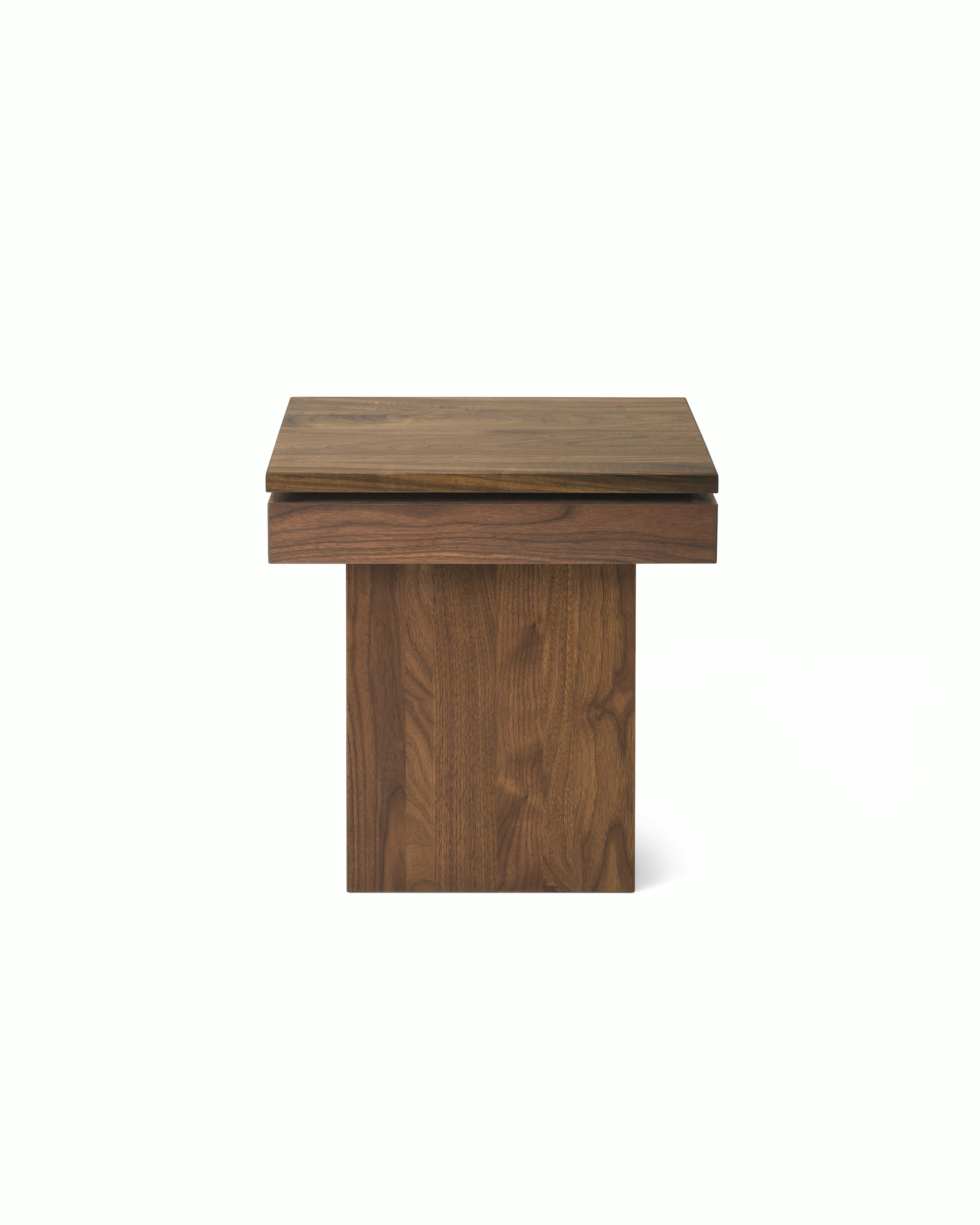 Pawson Drift Side Table, Tudor Walnut